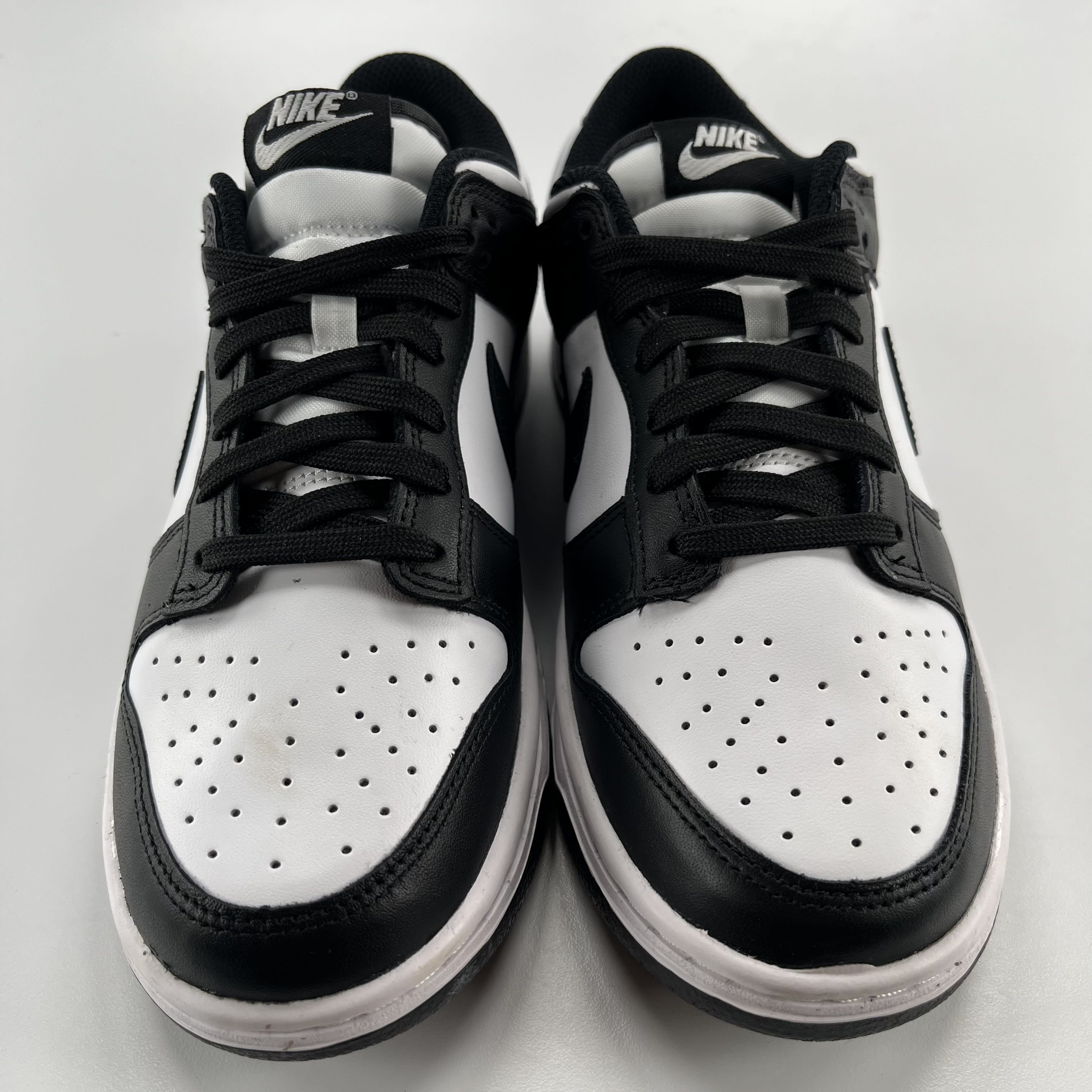 313051 Nike Dunk Low Retro White Black Panda (Women's)