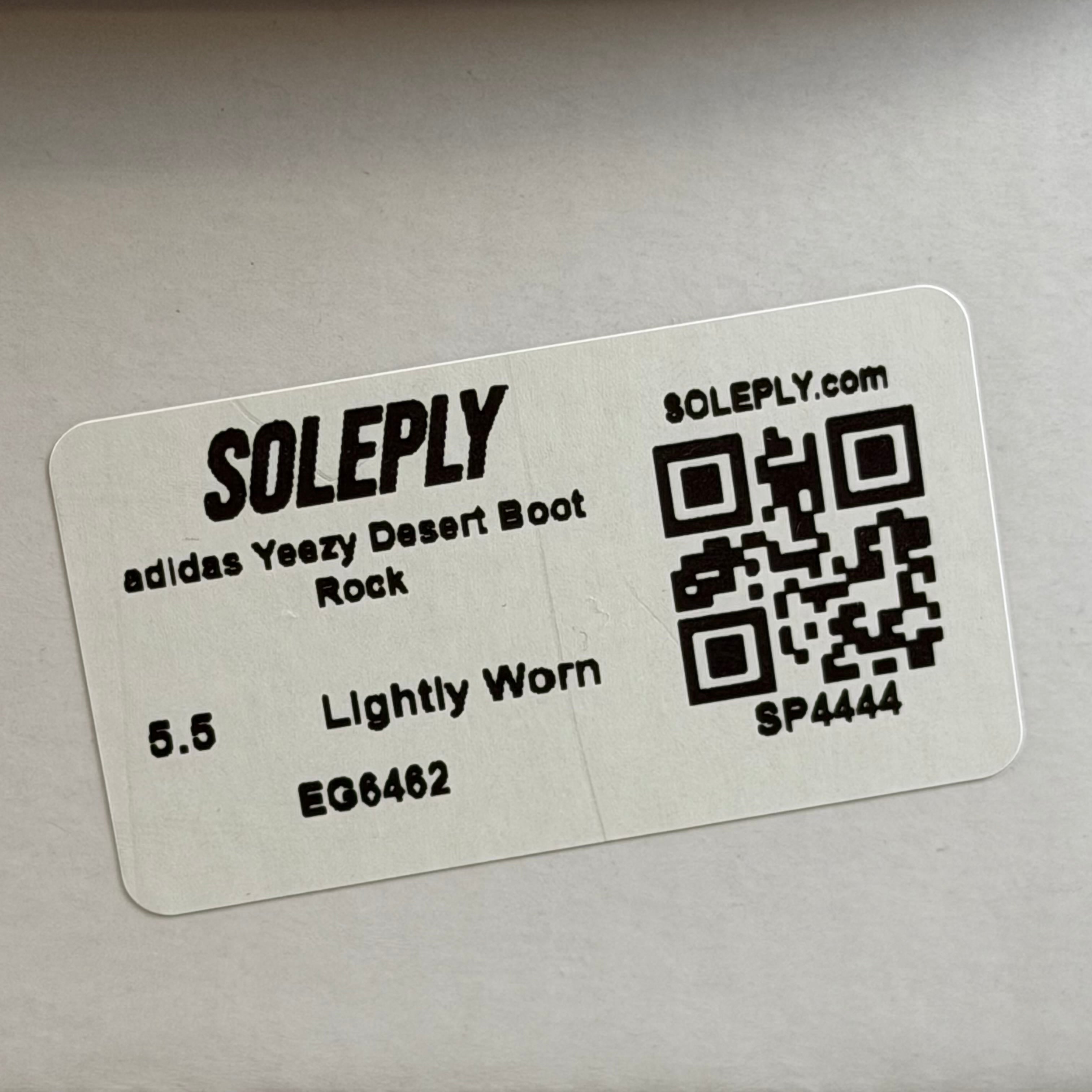 SP4444 adidas Yeezy Desert Boot Rock