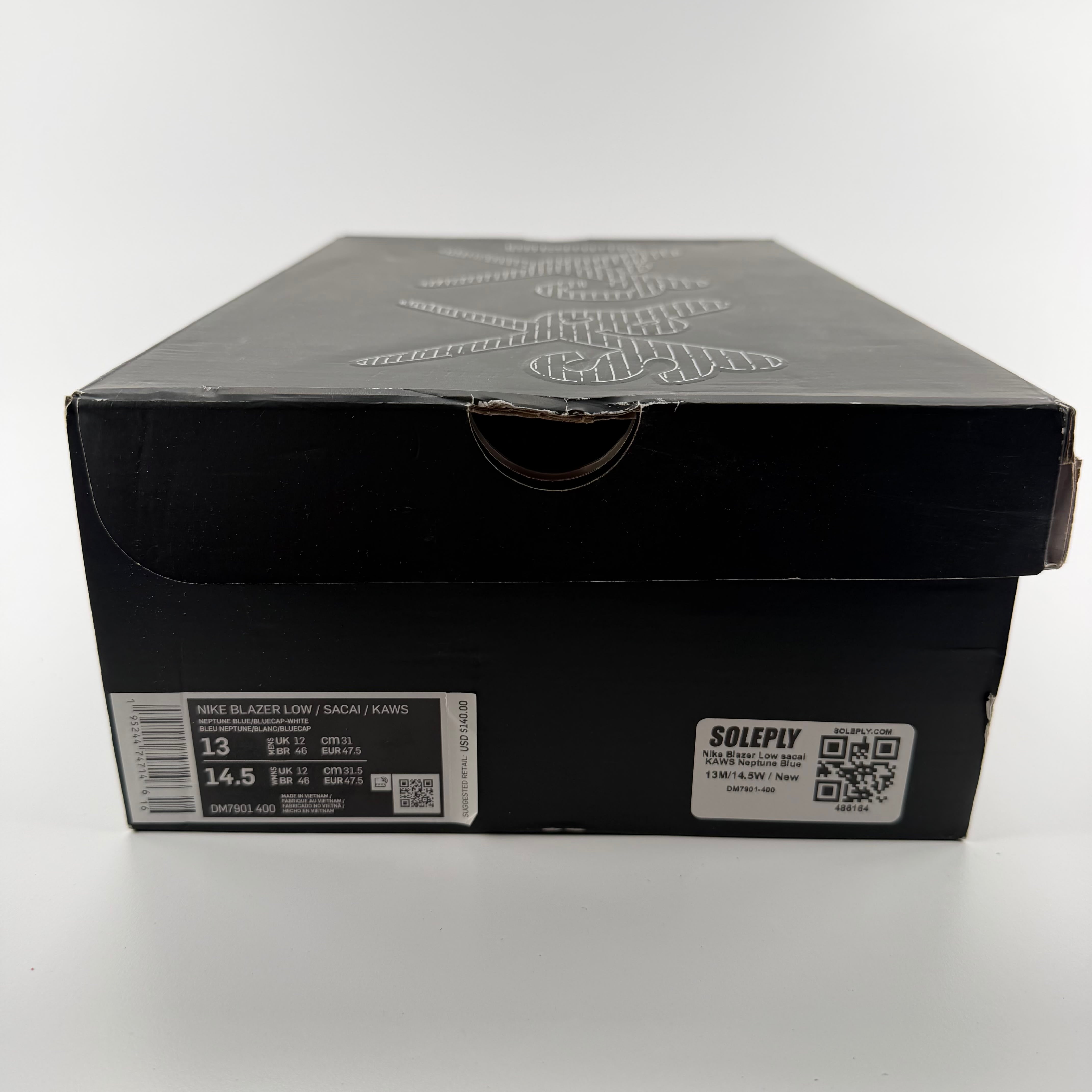 486164 Nike Blazer Low sacai KAWS Neptune Blue