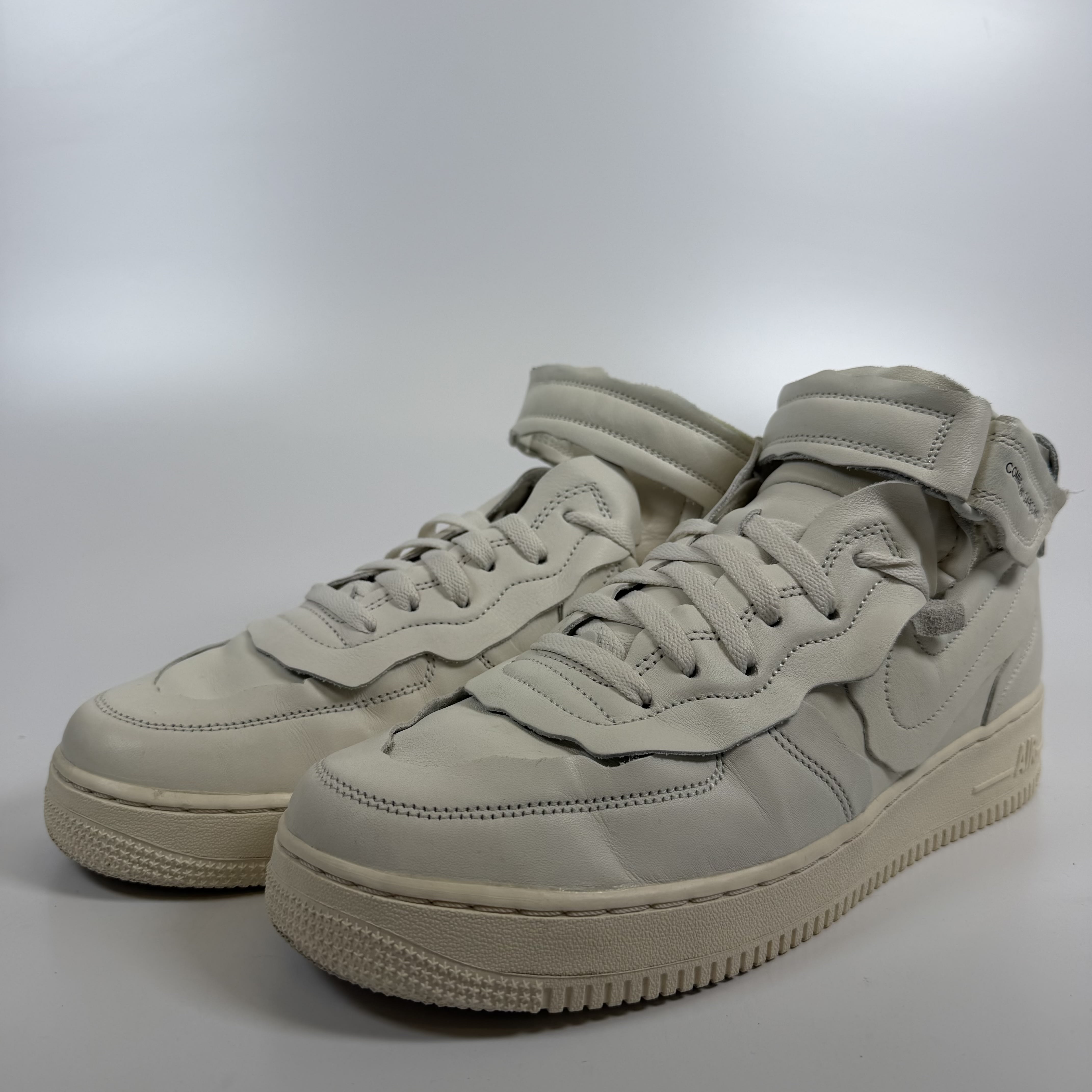 SP7673 Nike Air Force 1 Mid Comme des Garcons White