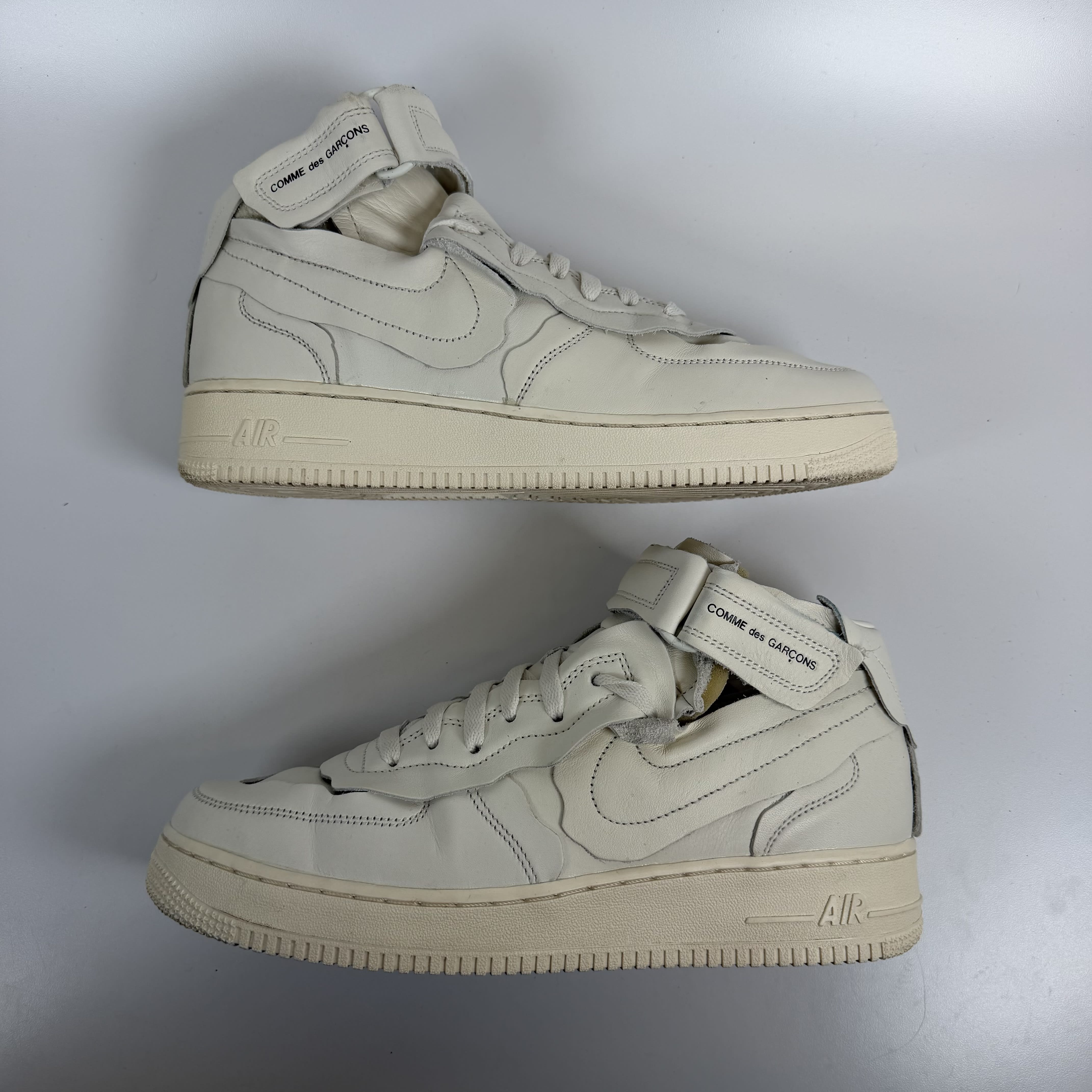 SP7673 Nike Air Force 1 Mid Comme des Garcons White
