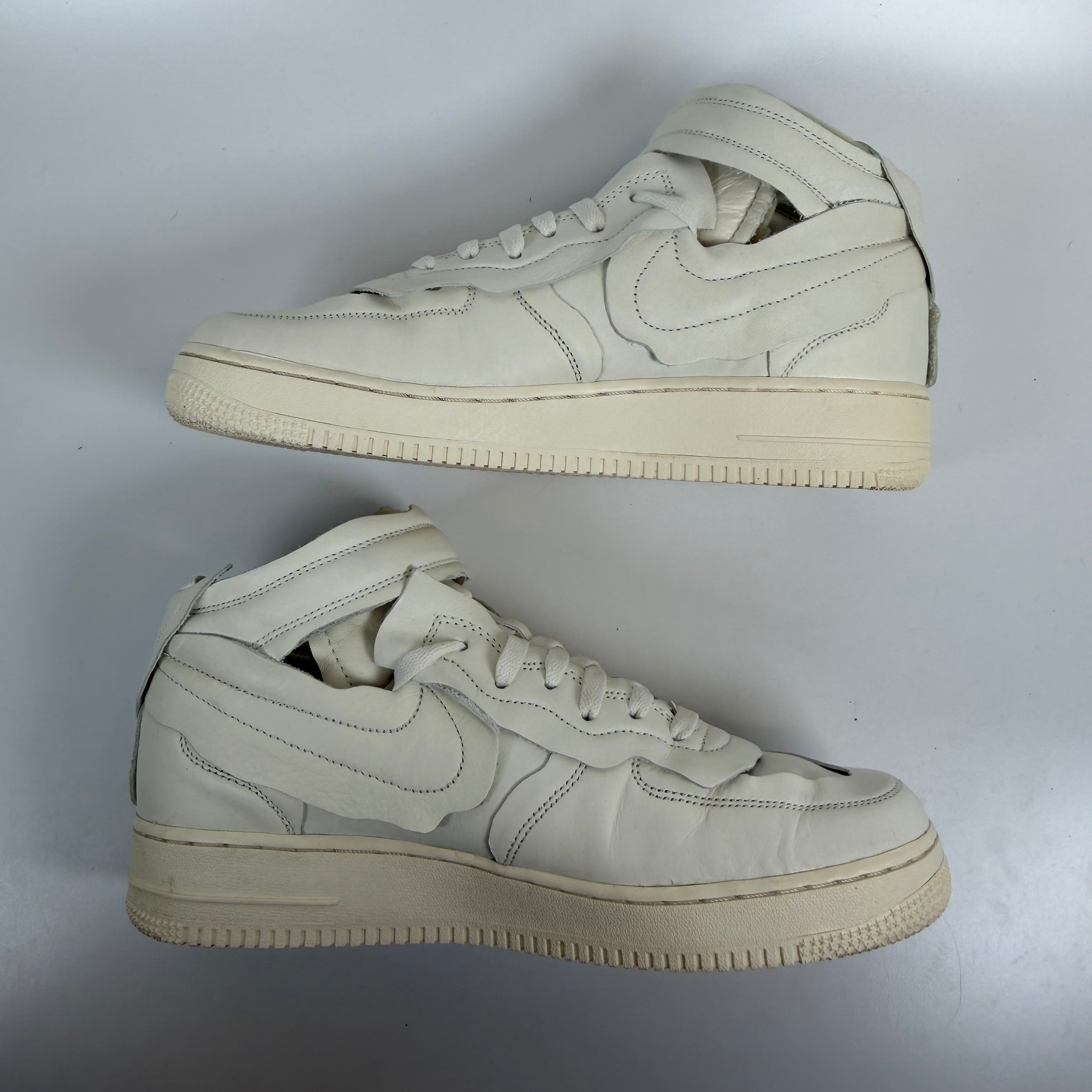 SP7673 Nike Air Force 1 Mid Comme des Garcons White