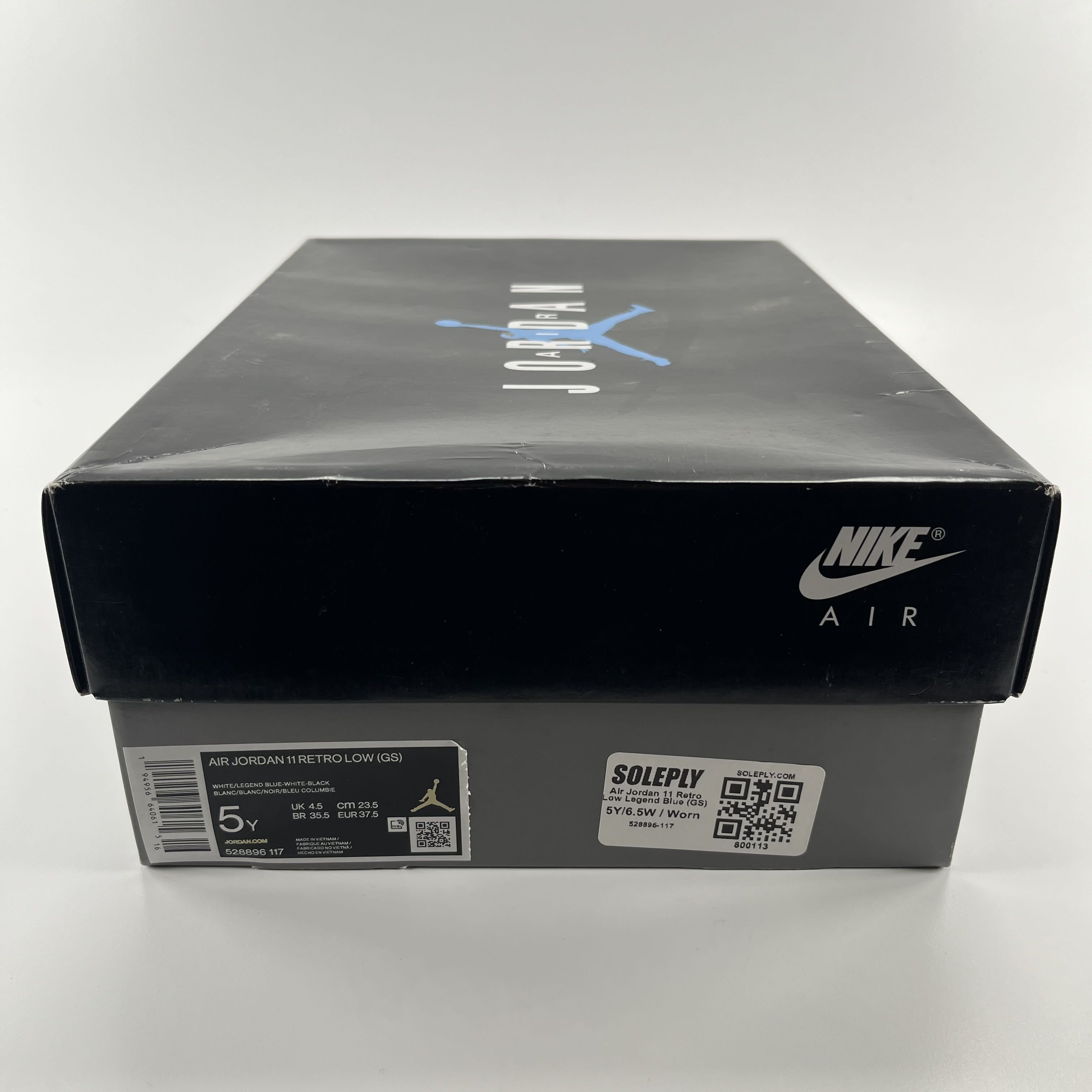 800113 Jordan 11 Retro Low Legend Blue (GS)