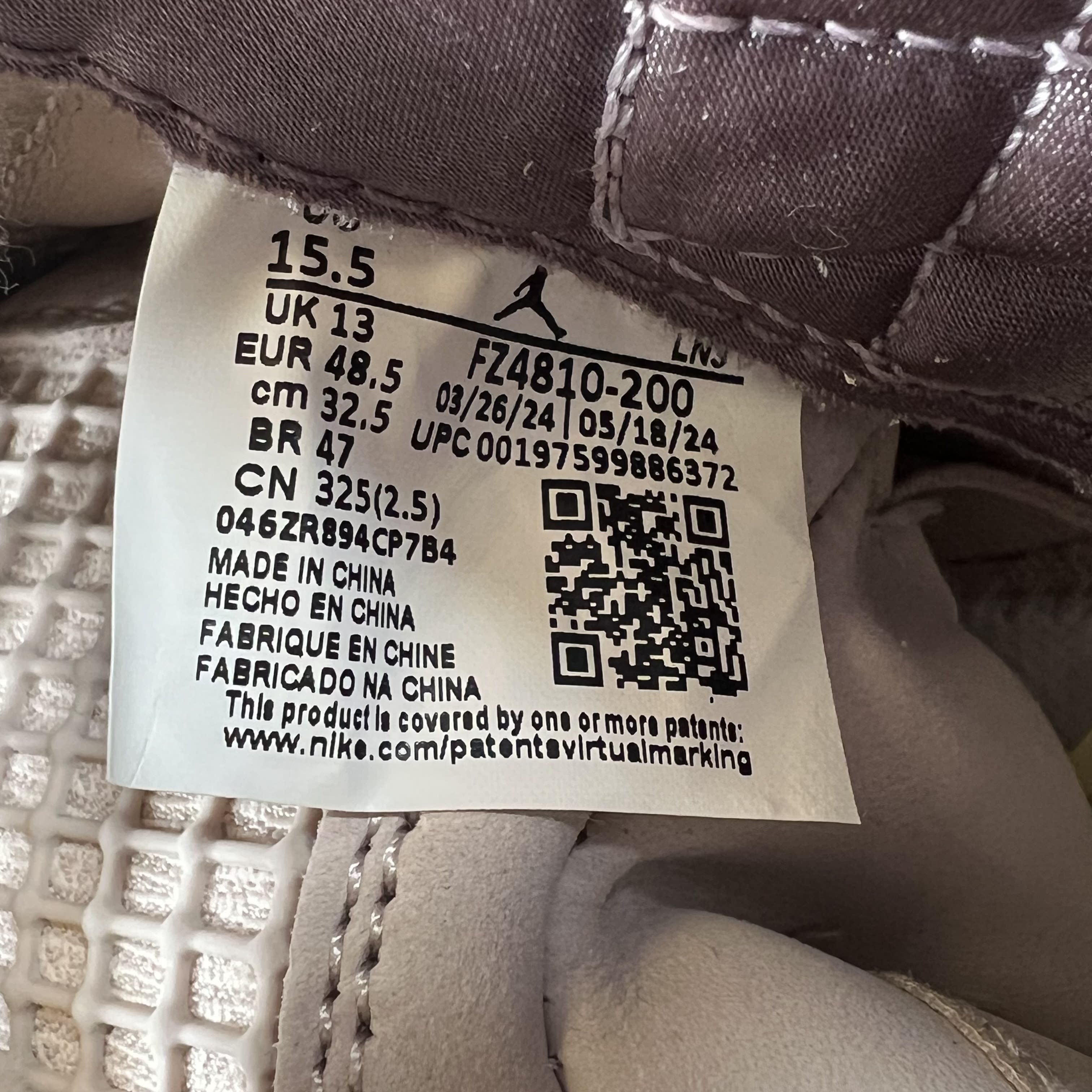 SP10510 Jordan 4 Retro OG SP A Ma Maniére While You Were Sleeping (Women's)