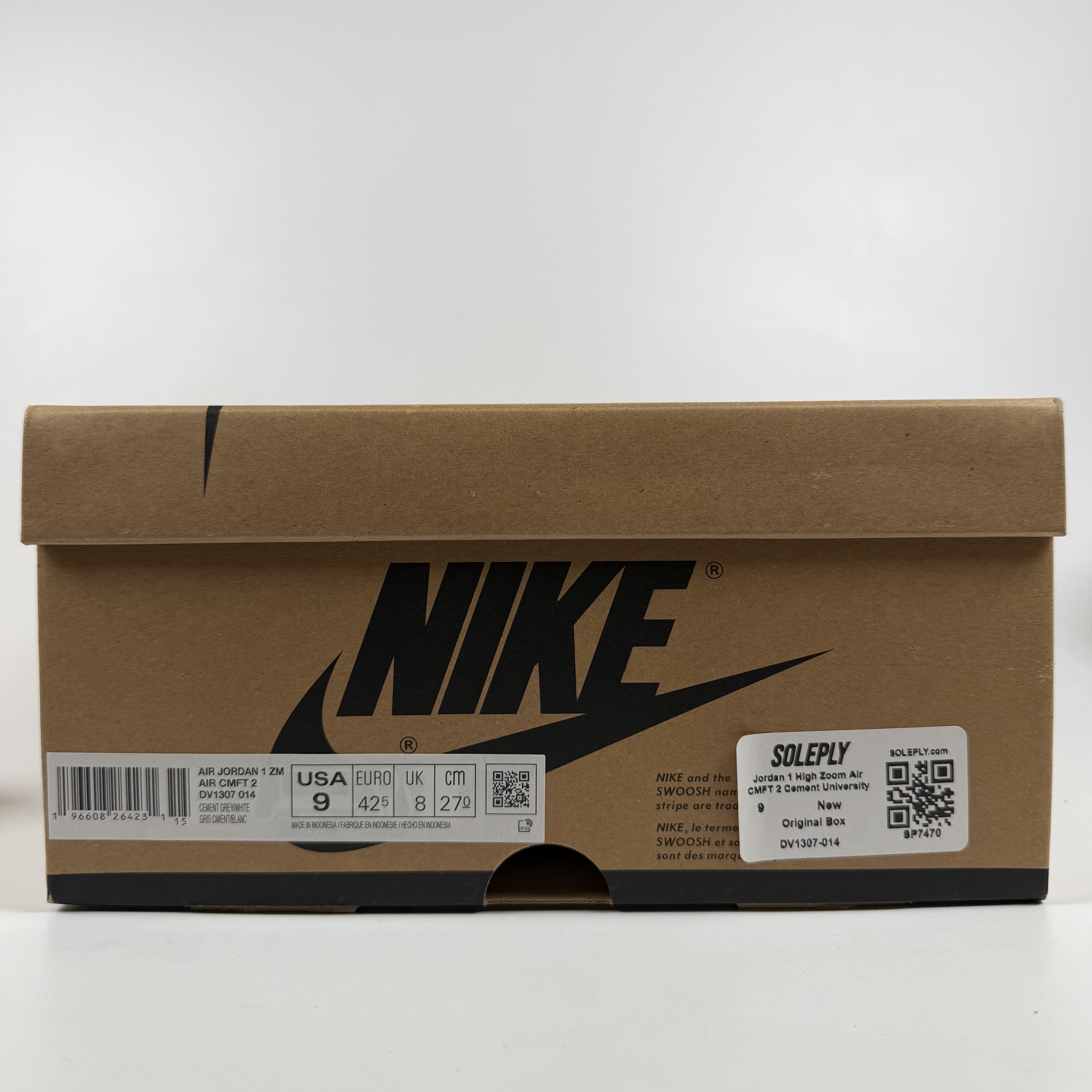 SP7470 Jordan 1 High Zoom Air CMFT 2 Cement University Blue