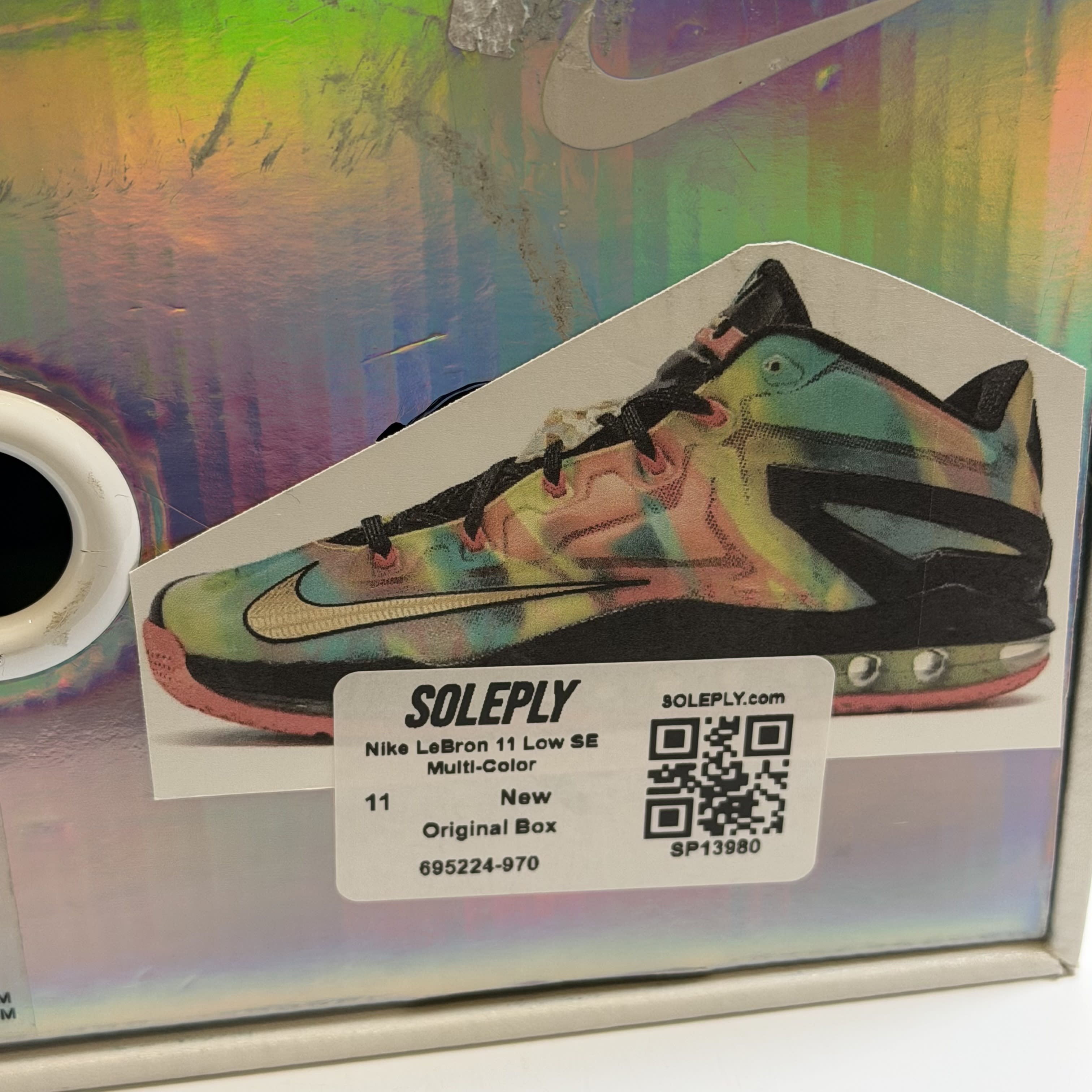 SP13980 Nike LeBron 11 Low SE Multi-Color