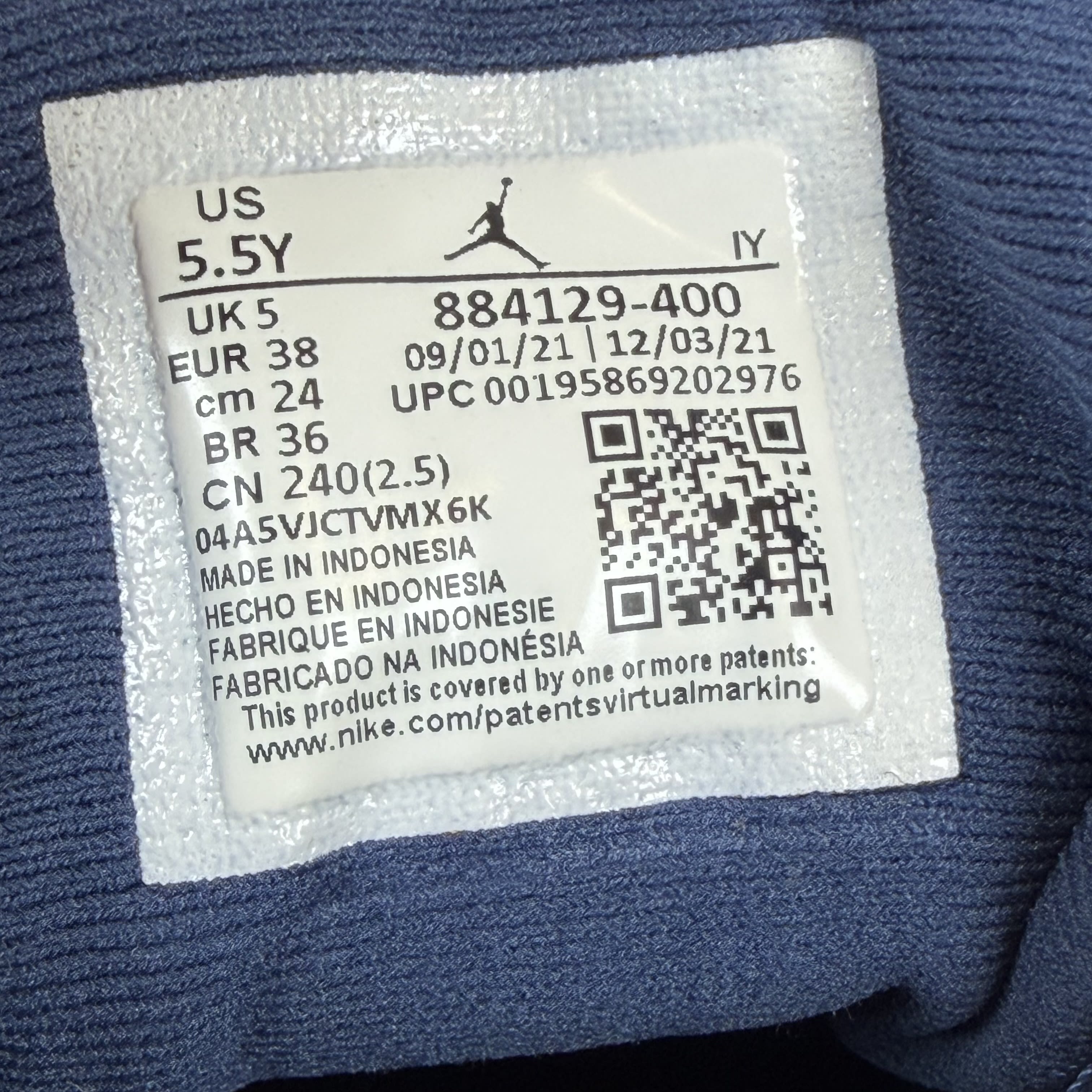 SP12654 Jordan 13 Retro Brave Blue (2022) (GS)