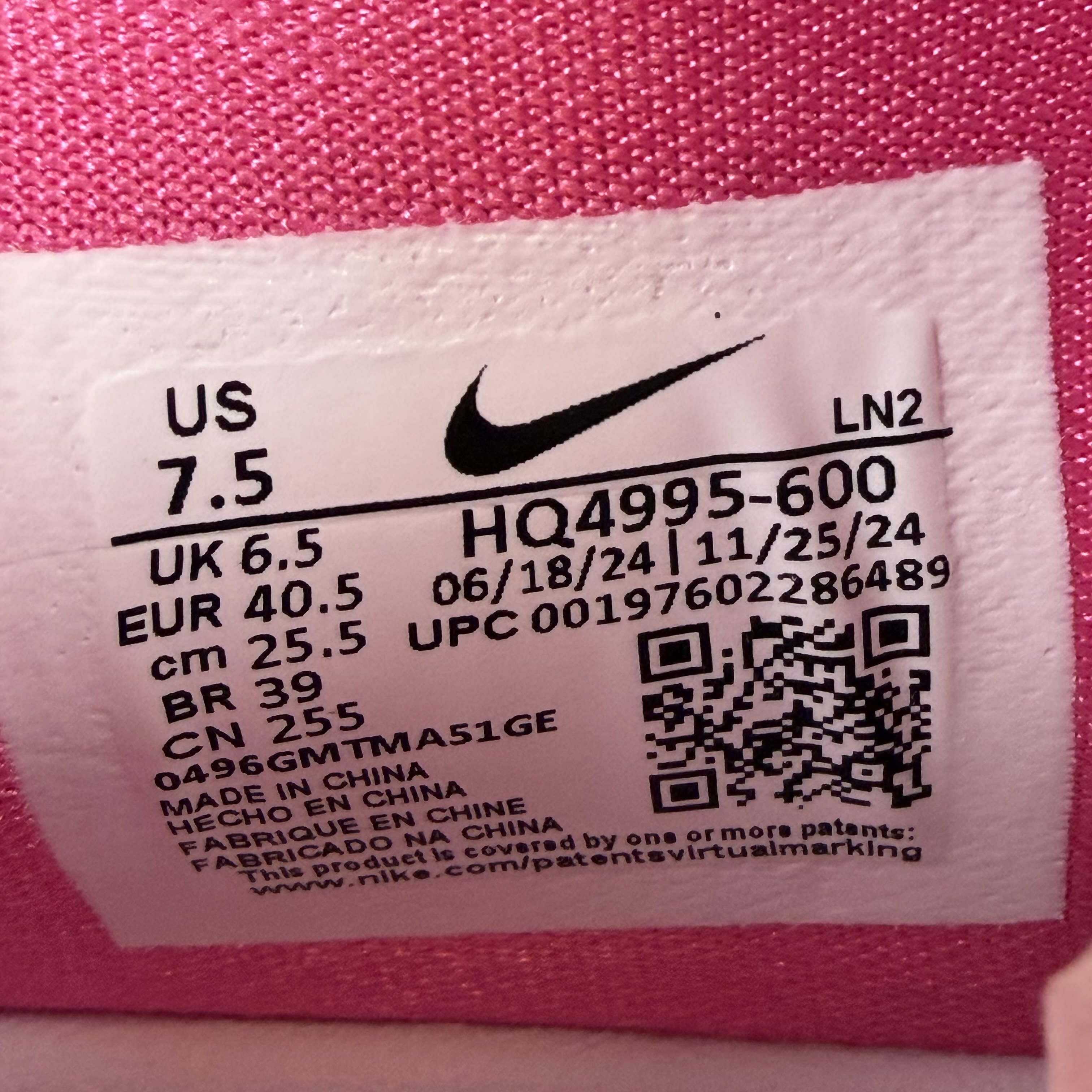 SP13919 Nike Kobe 9 EM Low Protro Kay Yow Think Pink