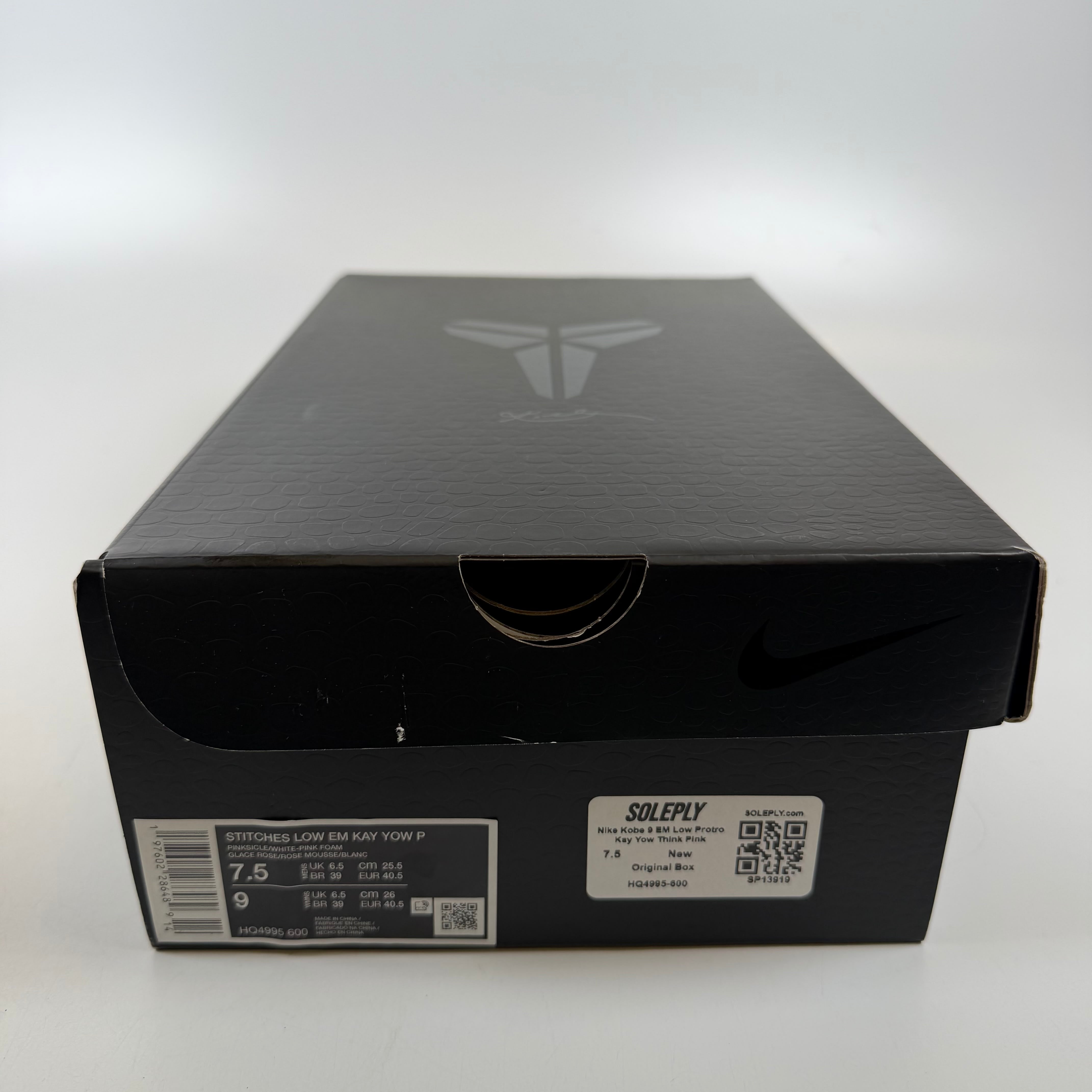 SP13919 Nike Kobe 9 EM Low Protro Kay Yow Think Pink