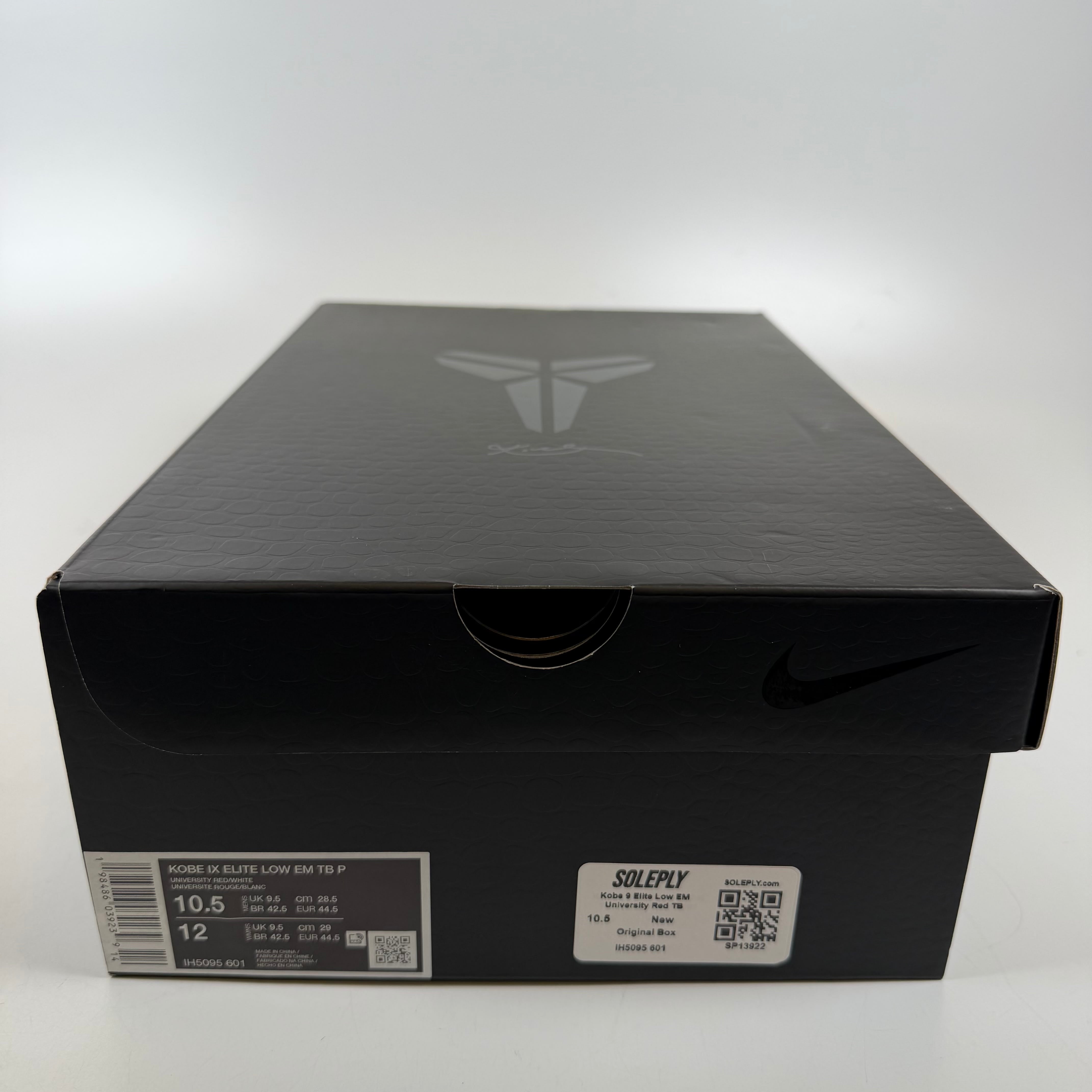SP13922 Kobe 9 Elite Low EM University Red TB