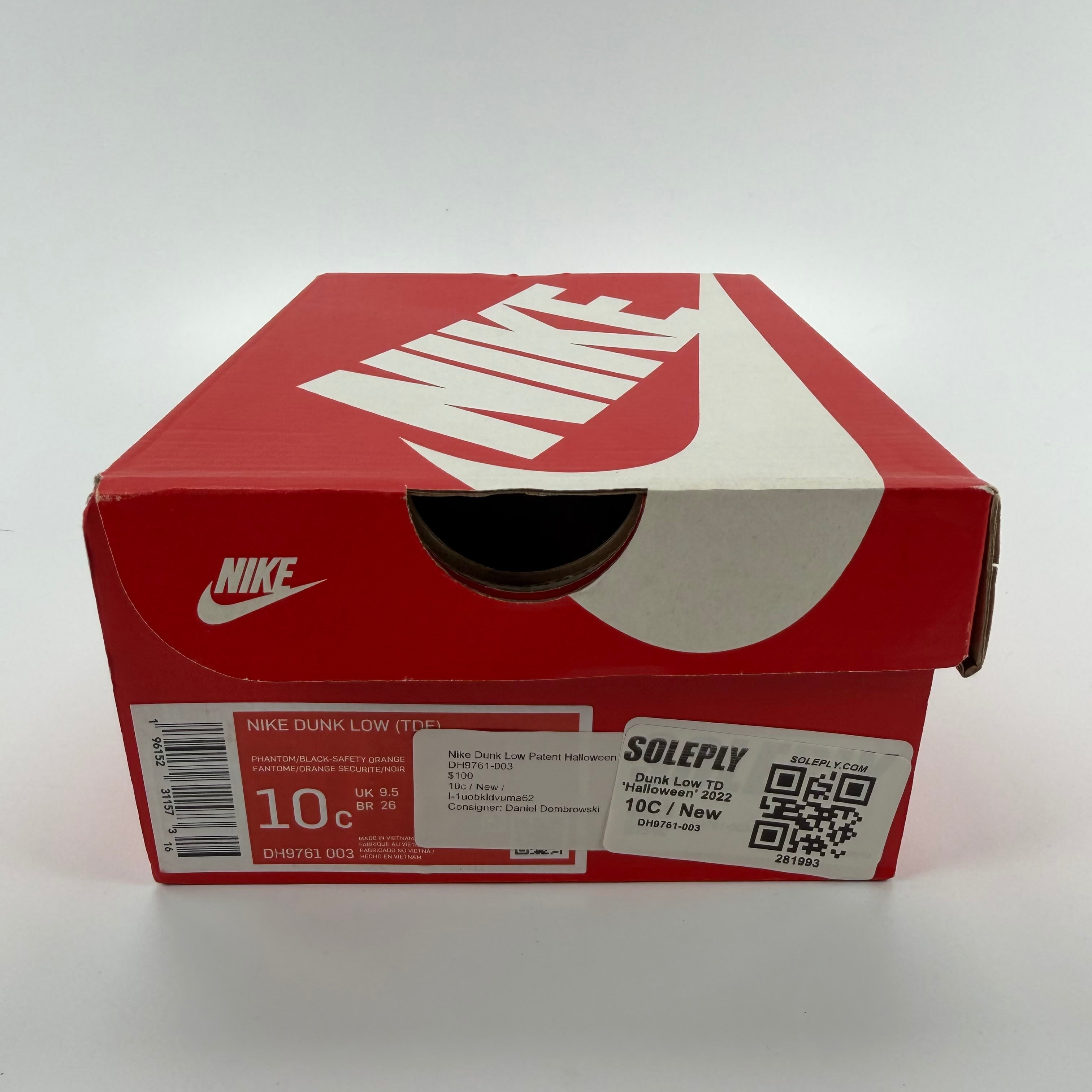 281993 Dunk Low TD 'Halloween' 2022