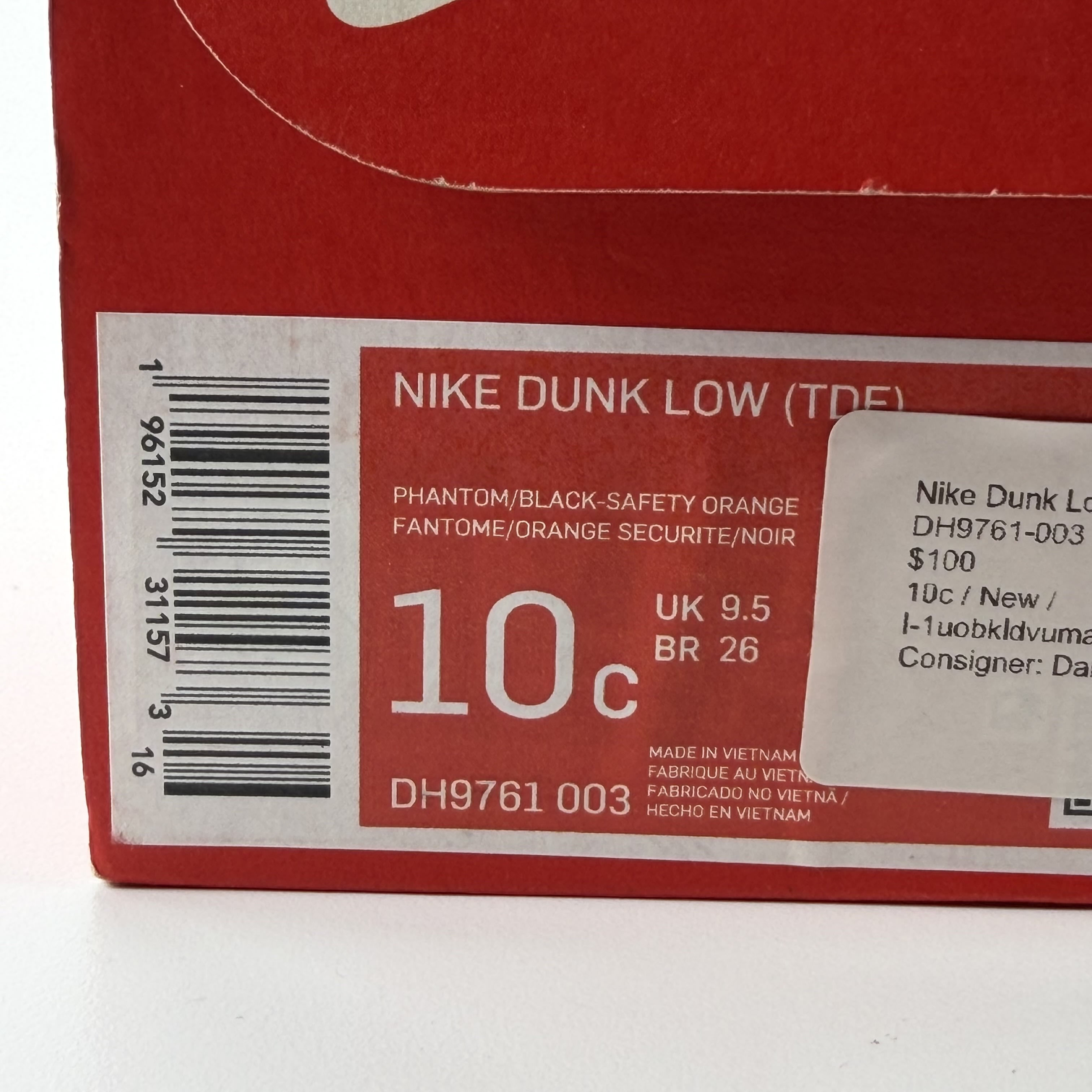 281993 Dunk Low TD 'Halloween' 2022