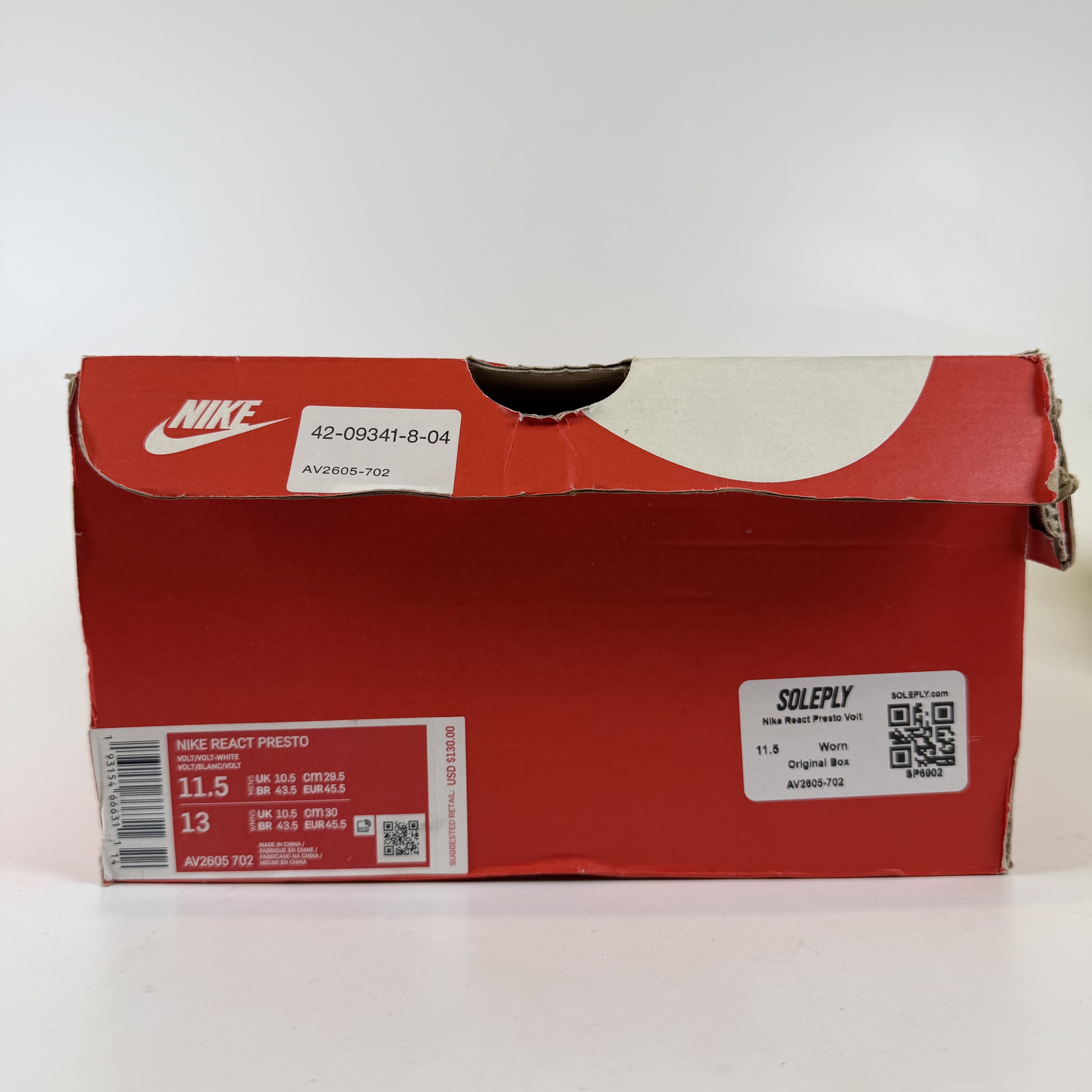 SP6902 Nike React Presto Volt