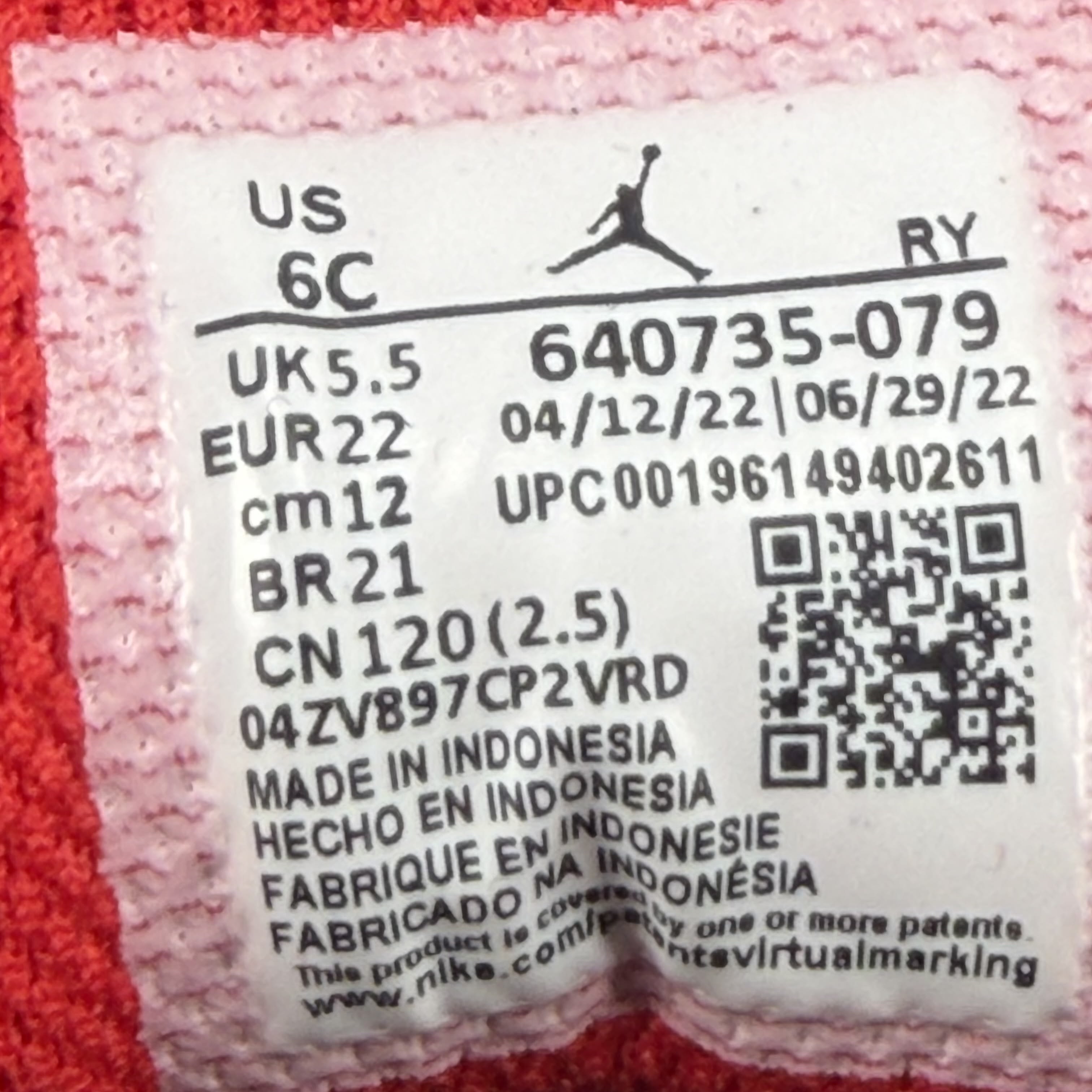 282747 Jordan 1 Mid Black Fire Red (TD)