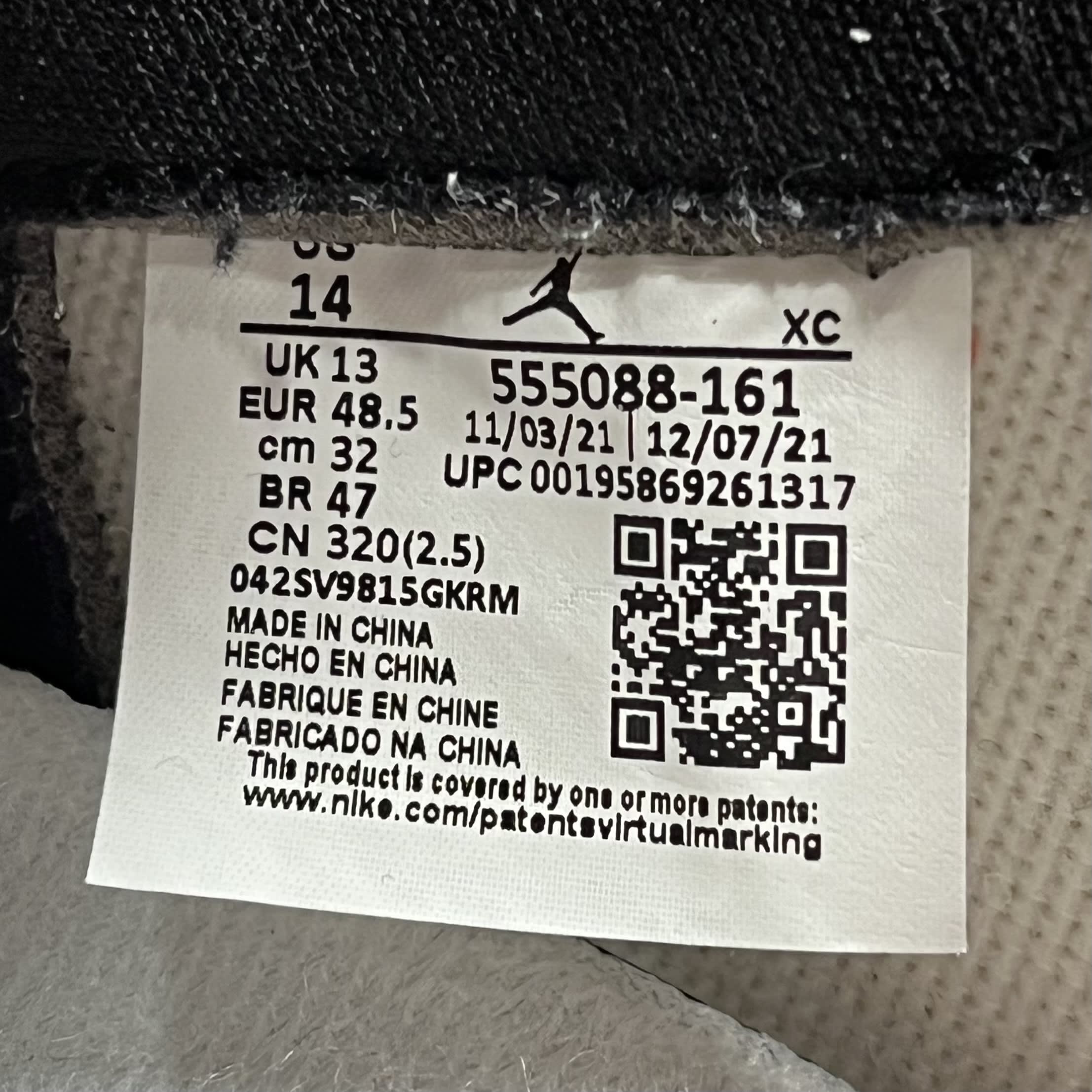 816386 Jordan 1 Retro High OG Heritage