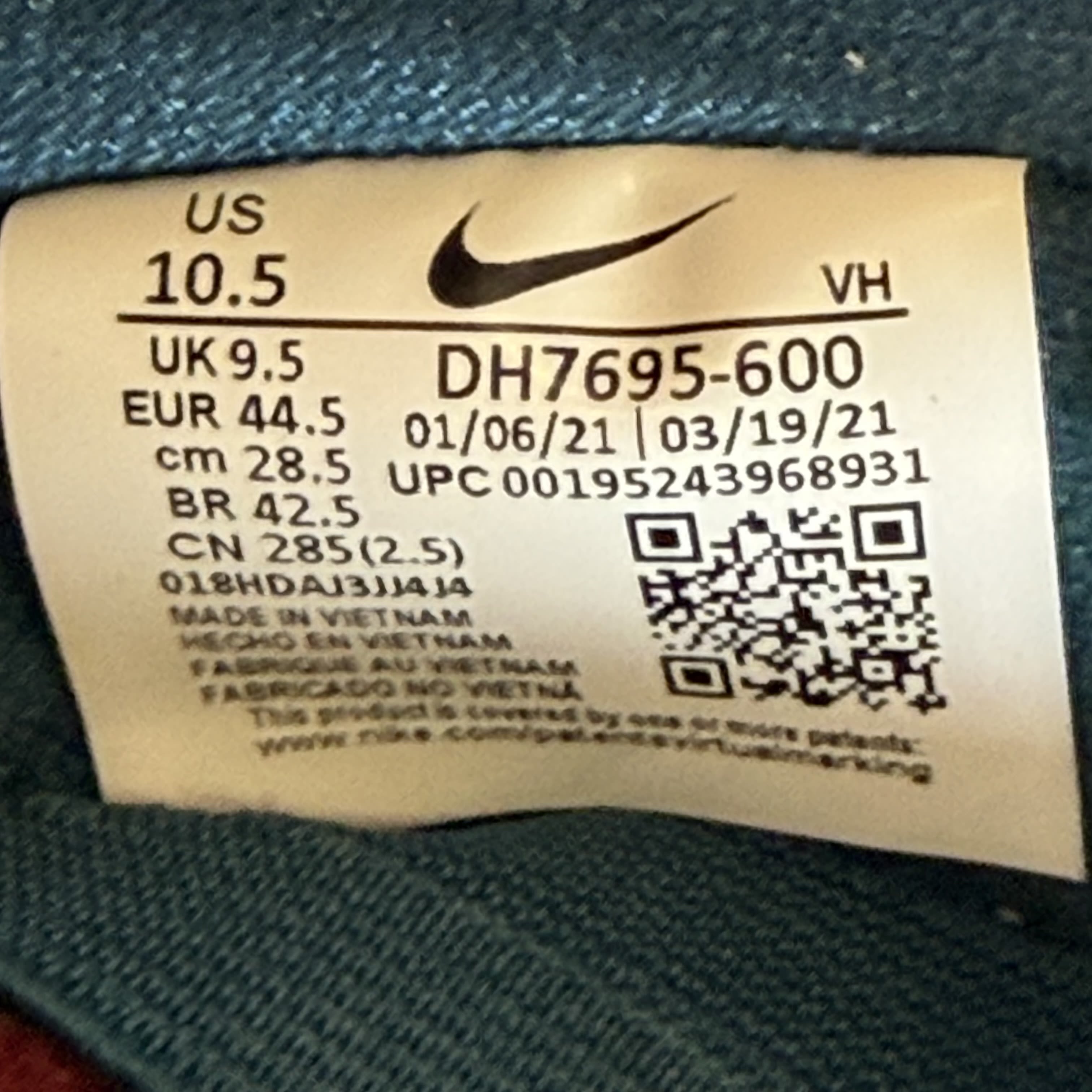 SP3650 Nike SB Dunk Low Pro Parra Abstract Art (2021)