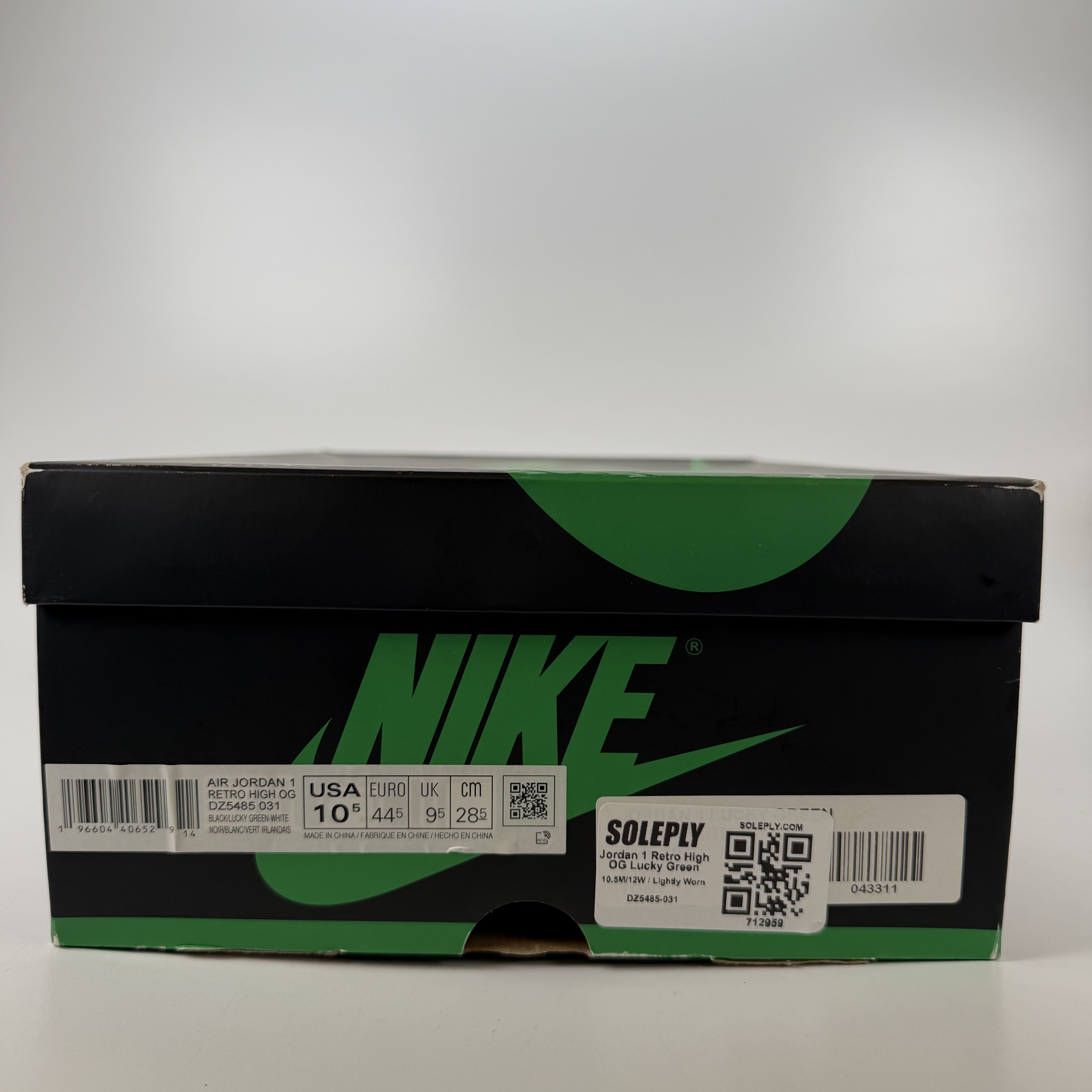 712959 Jordan 1 Retro High OG Lucky Green