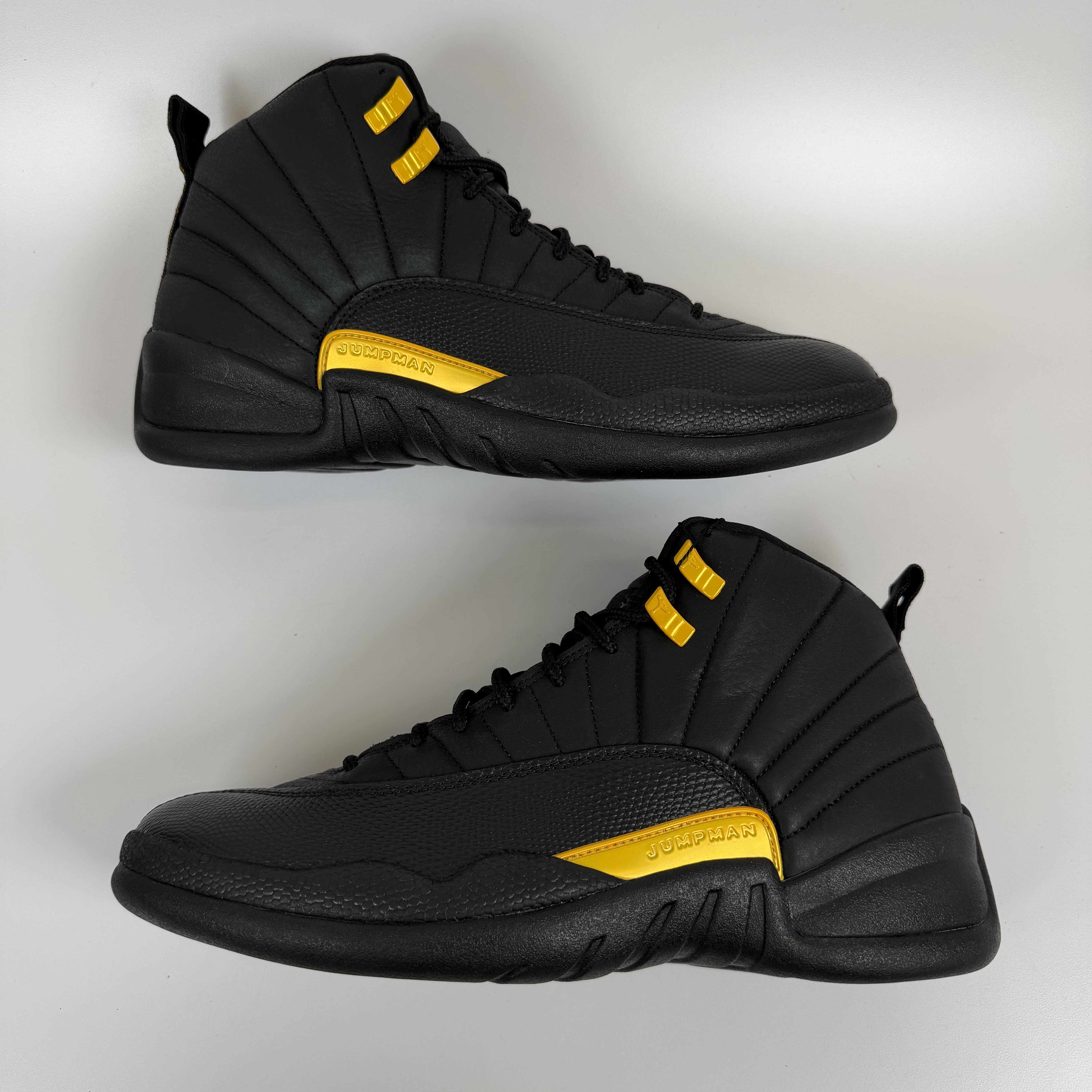 709475 Jordan 12 Retro Black Taxi