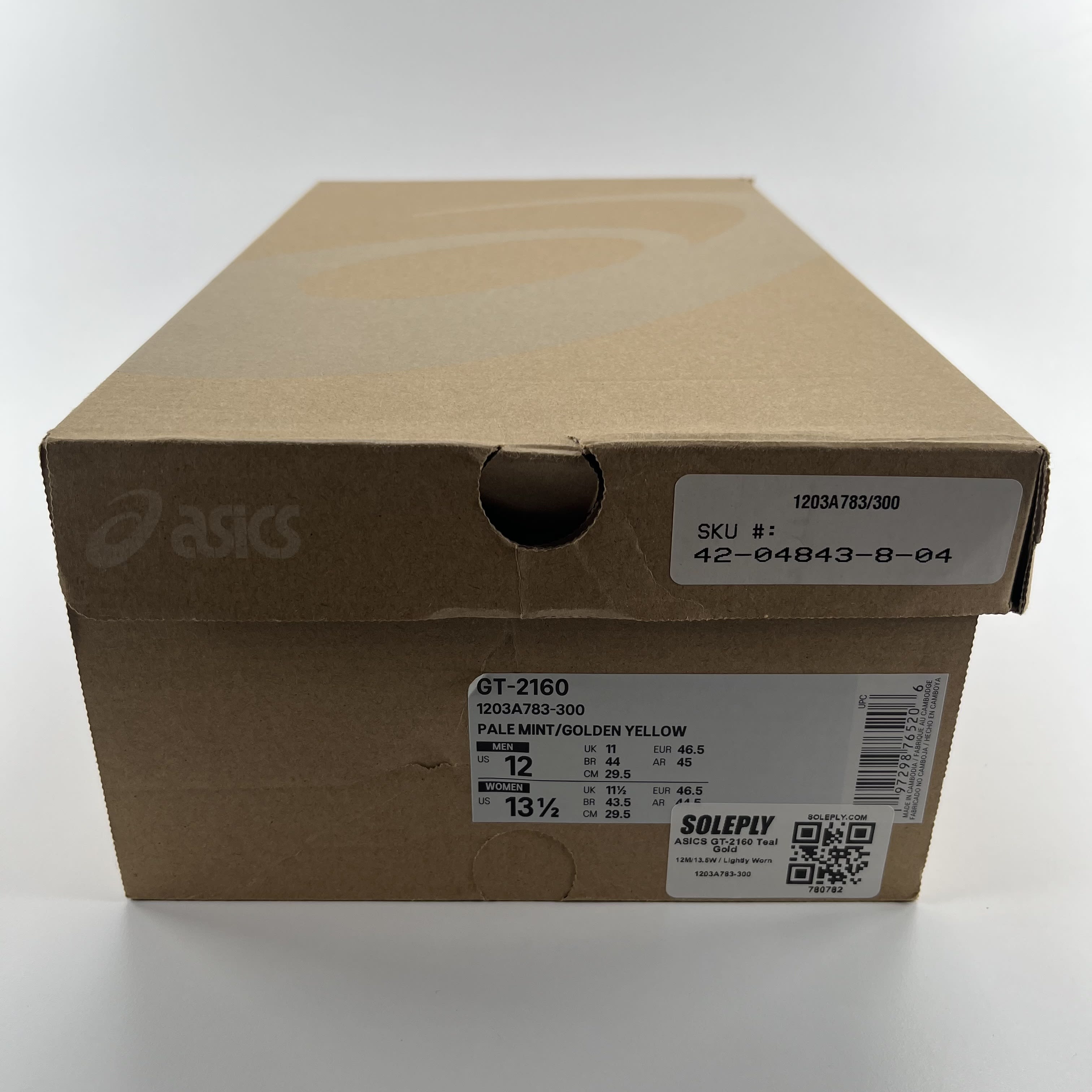 780782 ASICS GT-2160 Teal Gold
