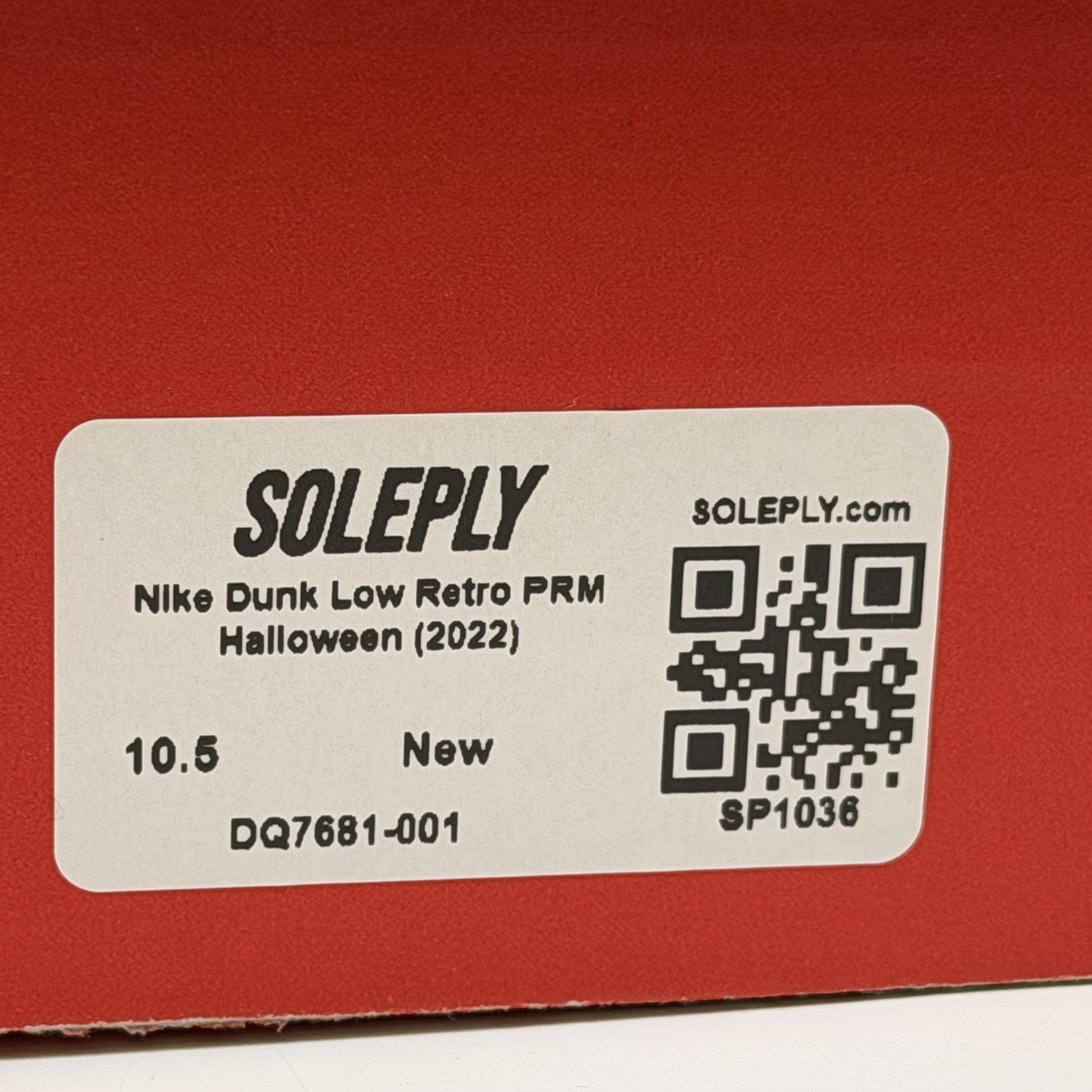 SP1036 Nike Dunk Low Retro PRM Halloween (2022)