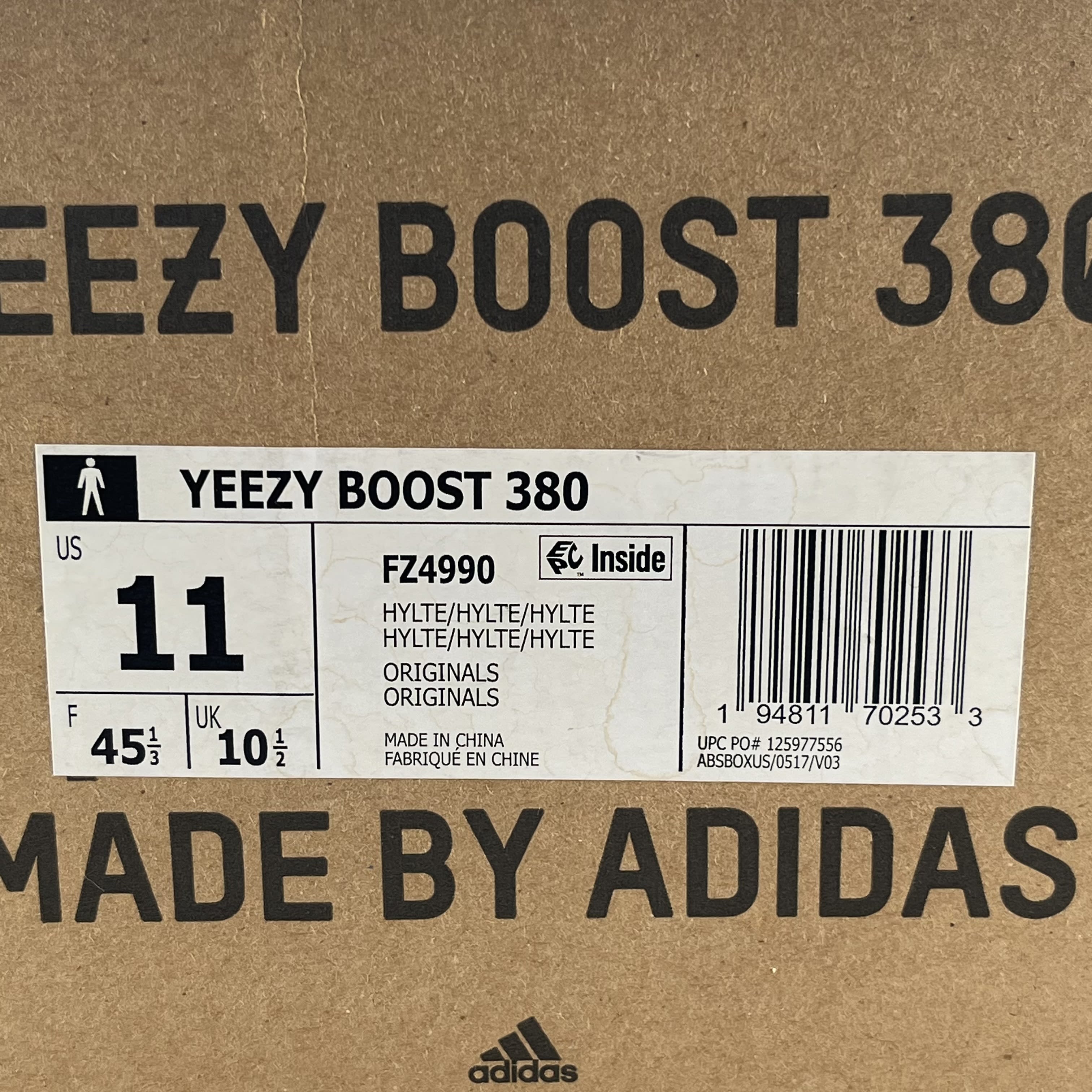 809116 adidas Yeezy Boost 380 Hylte