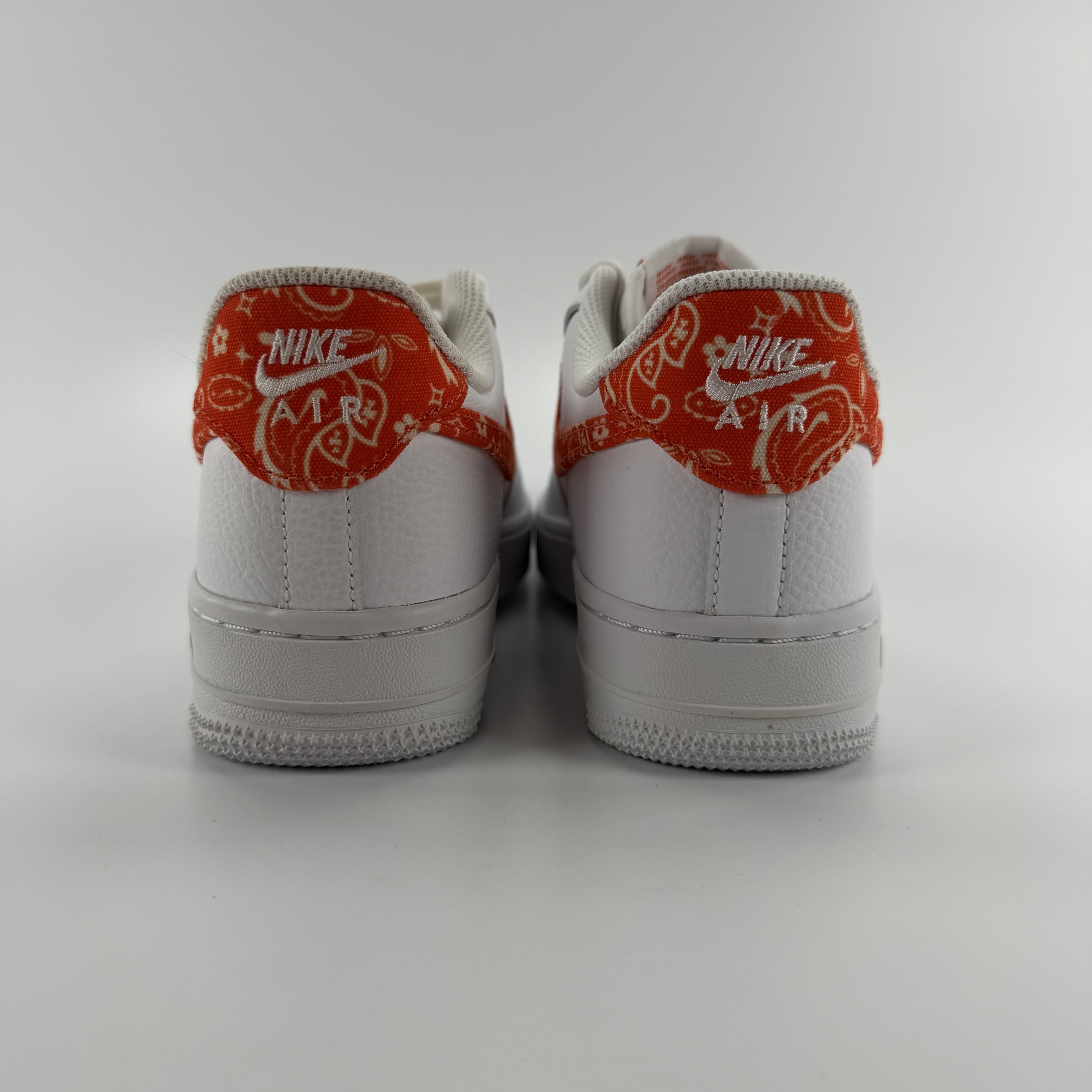 437160 Nike Air Force 1 Low Orange Paisley (Women's)