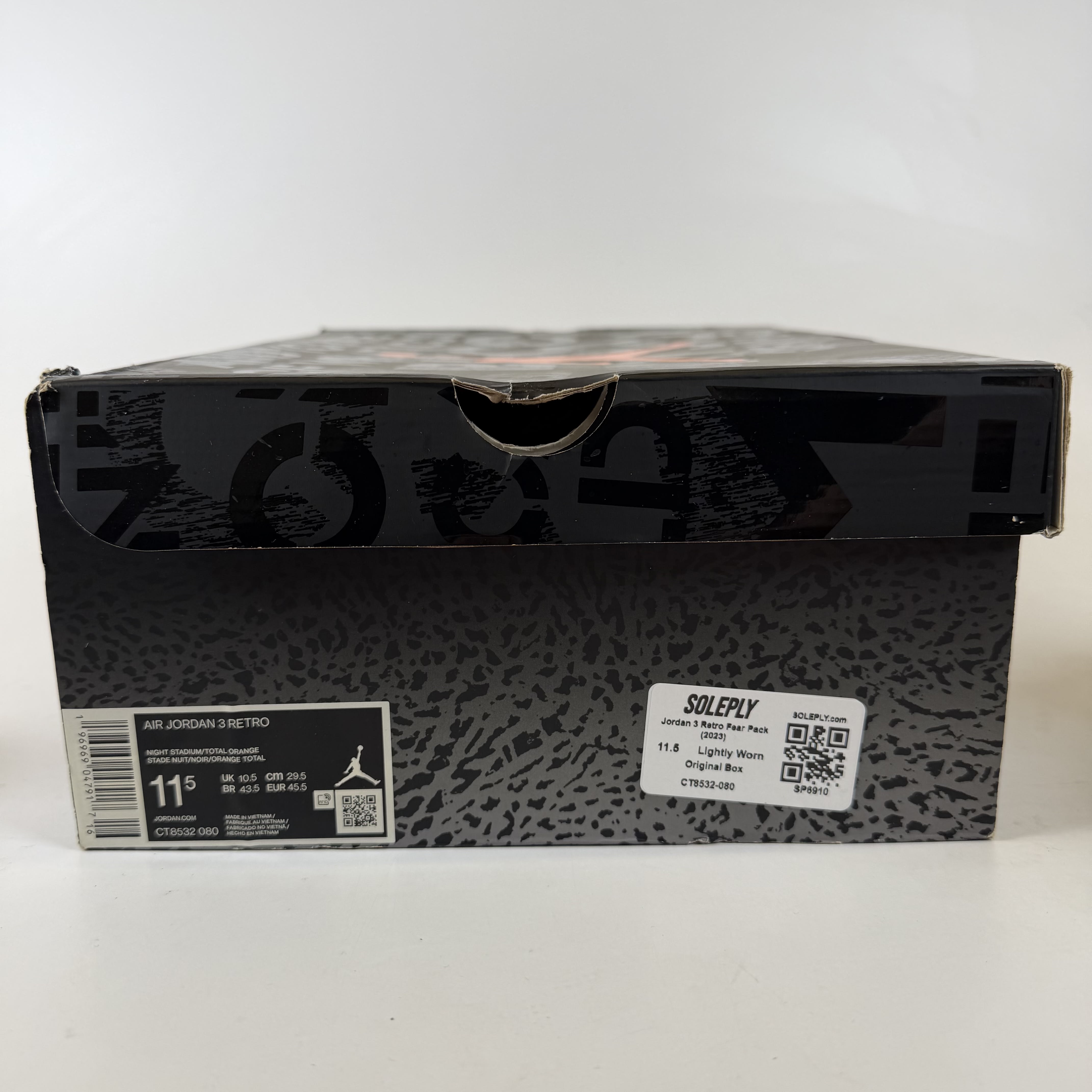 SP6910 Jordan 3 Retro Fear Pack (2023)