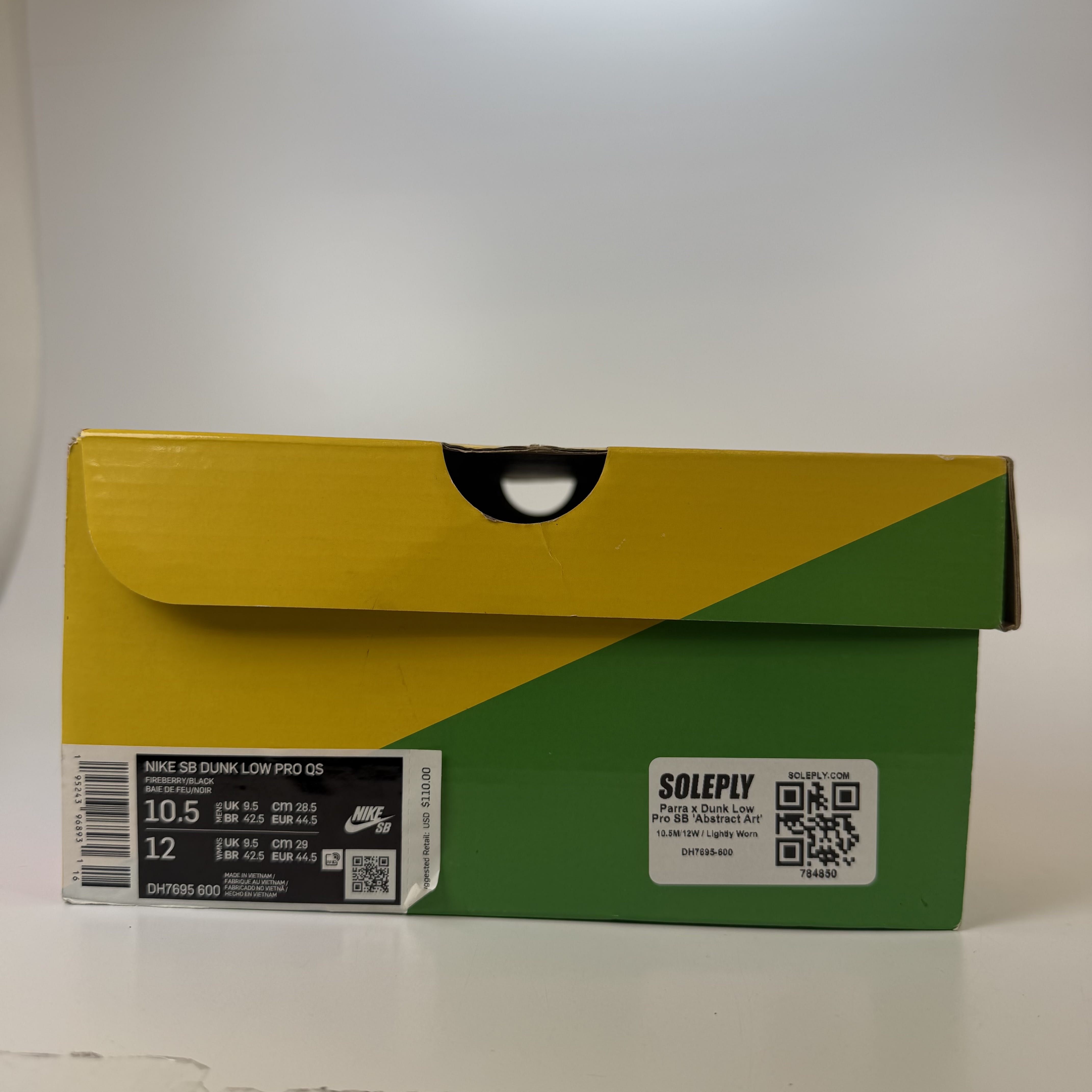784850 Nike SB Dunk Low Pro Parra Abstract Art (2021)