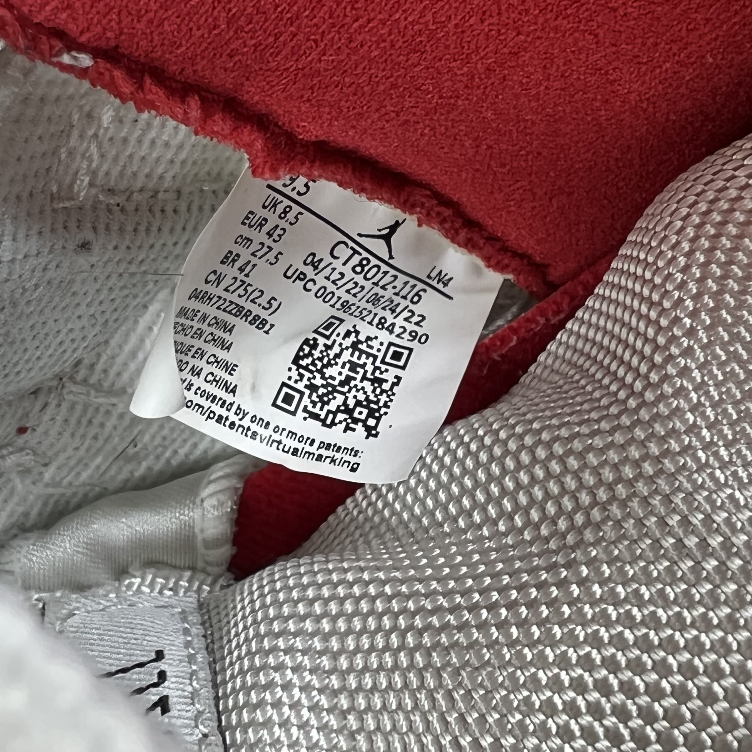 [SP8160] Jordan 11 Retro Cherry (2022)