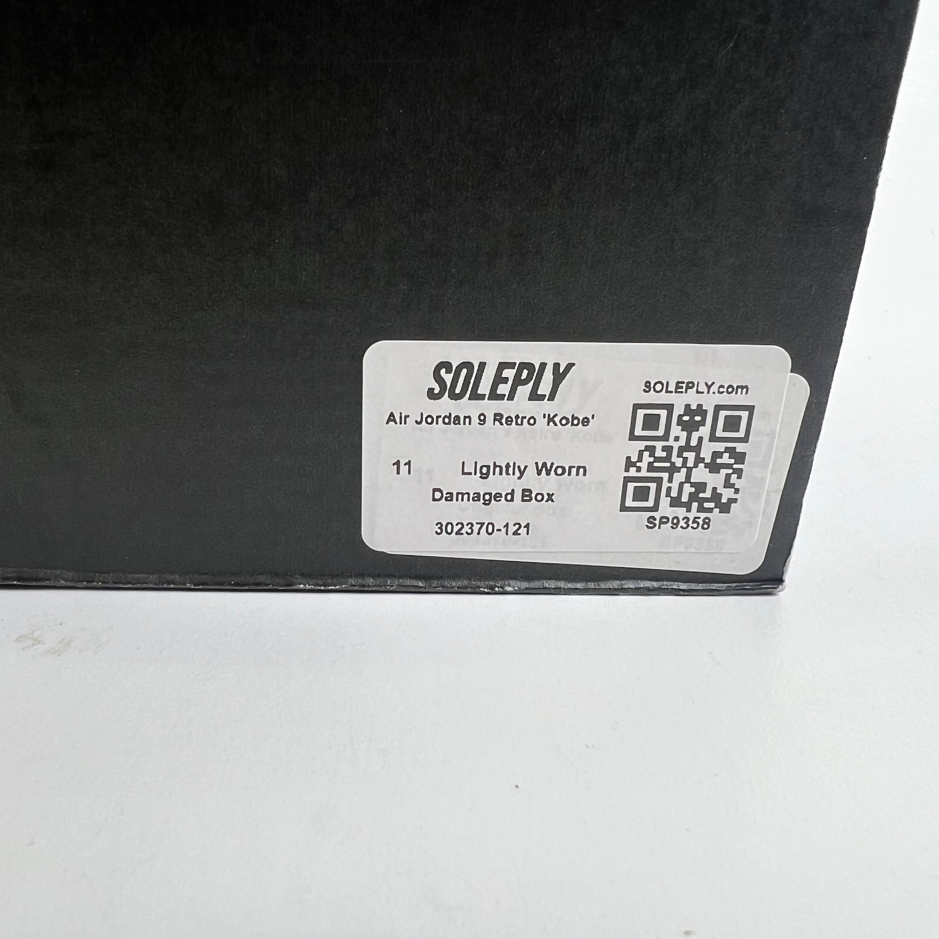 [SP9358] Air Jordan 9 Retro 'Kobe'
