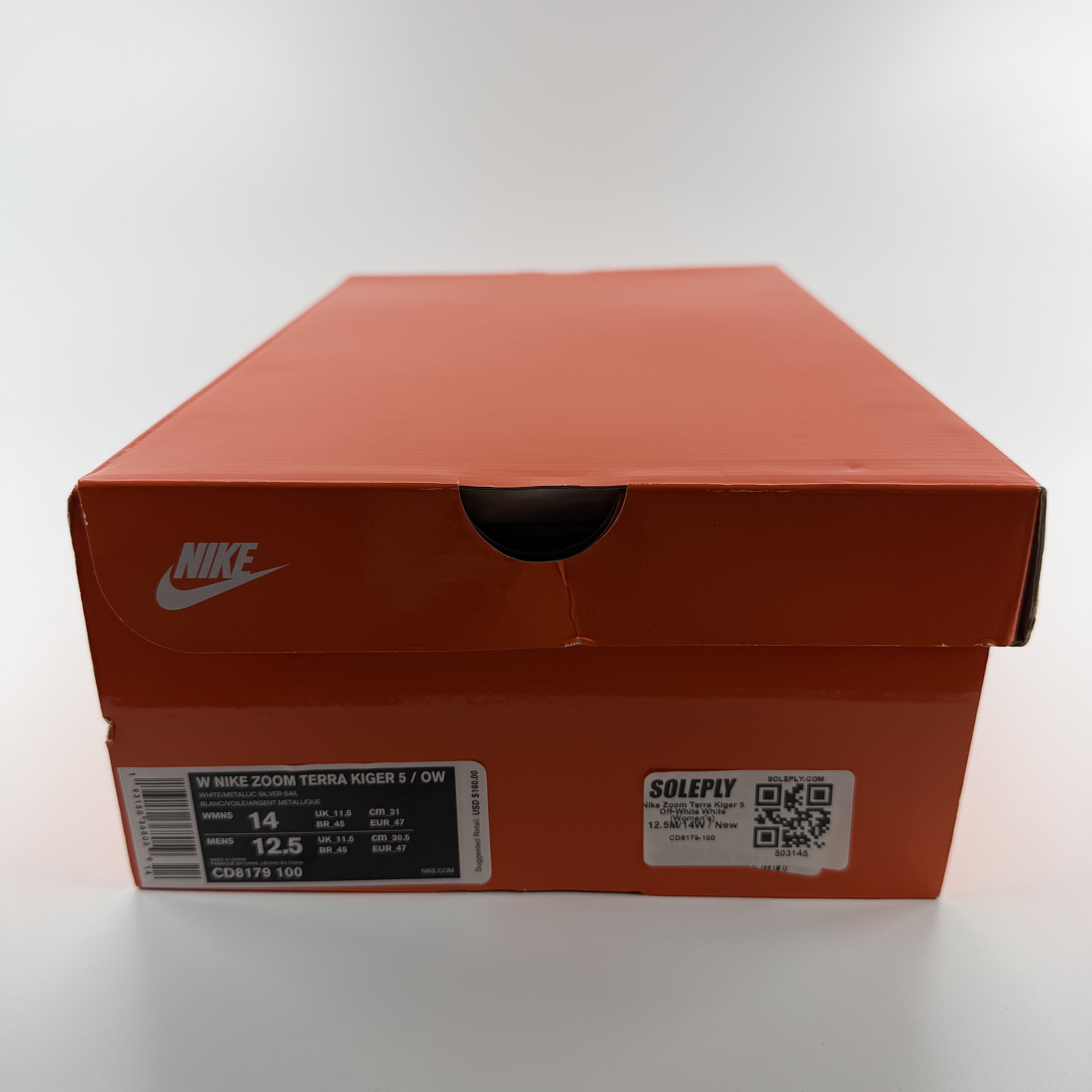 503145 Nike Zoom Terra Kiger 5 Off-White White (Women's)