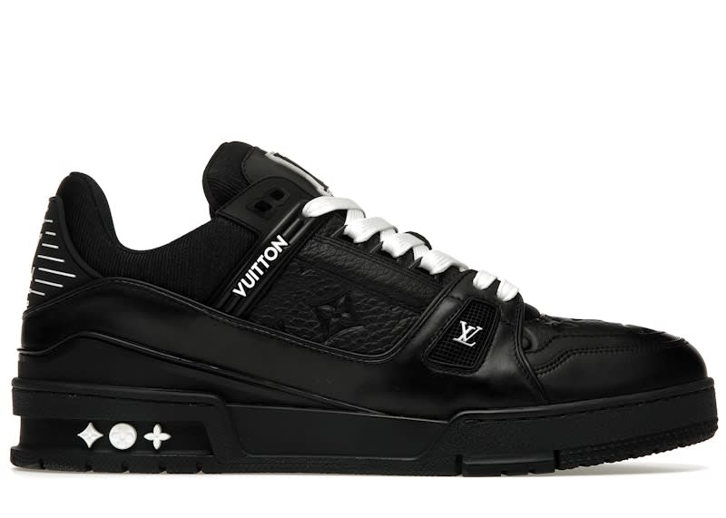 SP10217 Louis Vuitton Trainer Black Embossed Monogram