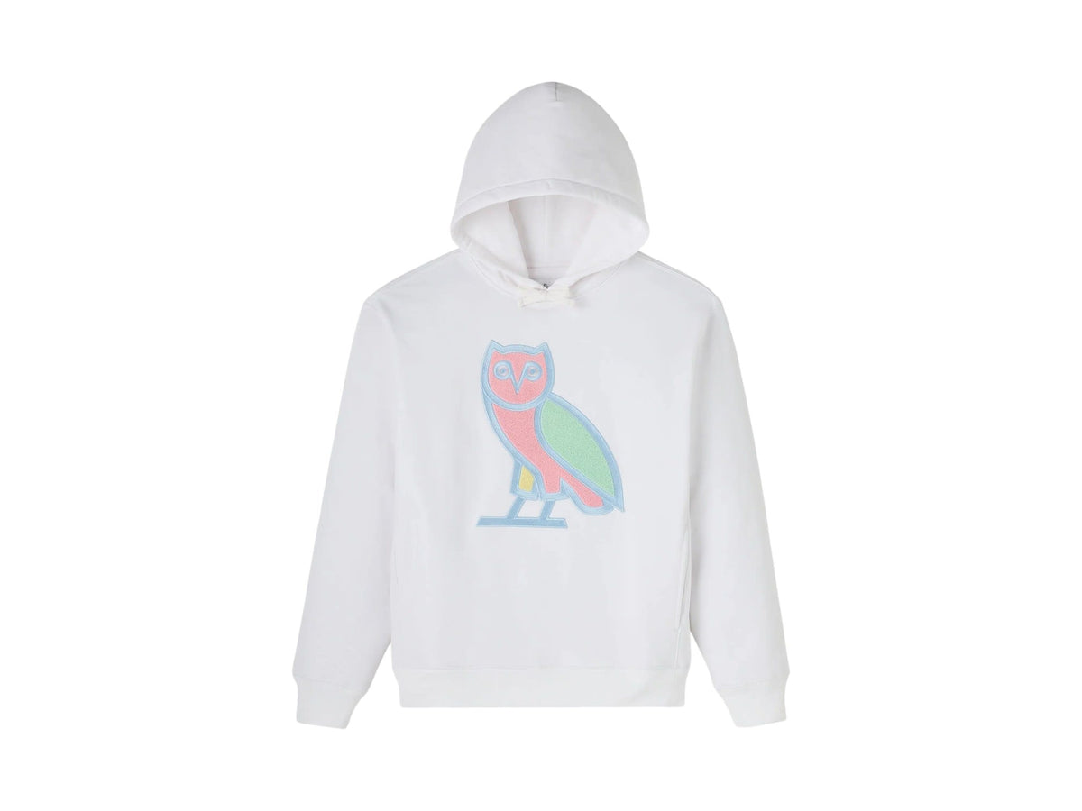 SP21584 OVO Spring  OG Hoodie White/Multi