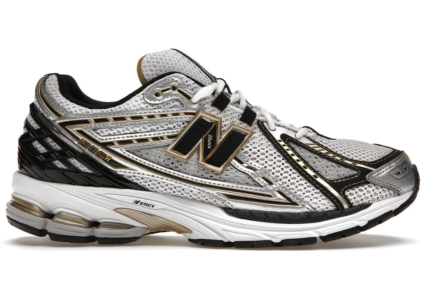 SP1258 New Balance 1906R White Metallic Gold