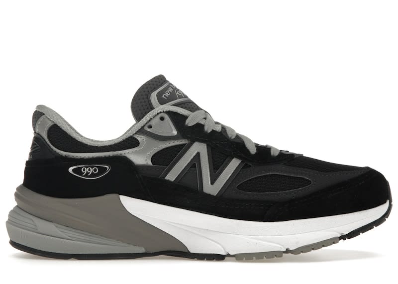 SP11720 New Balance 990v6 MiUSA Black Grey White (Women's)