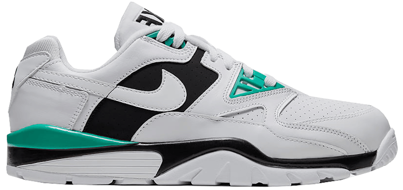 SP7892 Nike Air Cross Trainer 3 Low White Neptune Green Black
