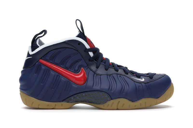 SP2301 Nike Air Foamposite Pro Blue Void University Red