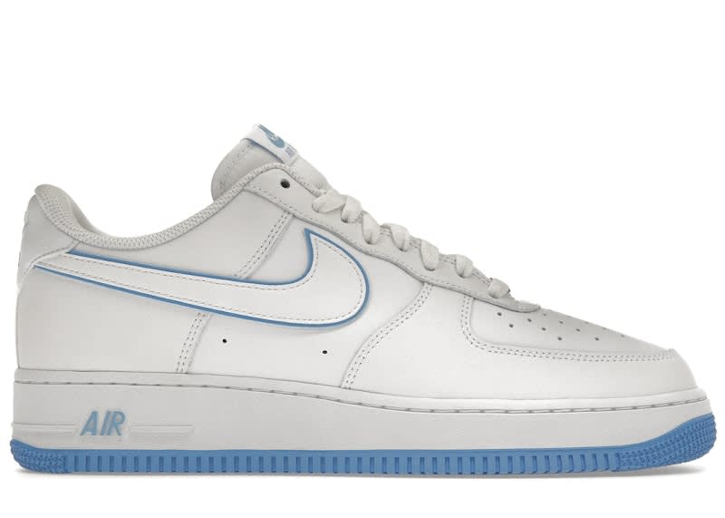 SP7828 Nike Air Force 1 '07 Low White University Blue Sole
