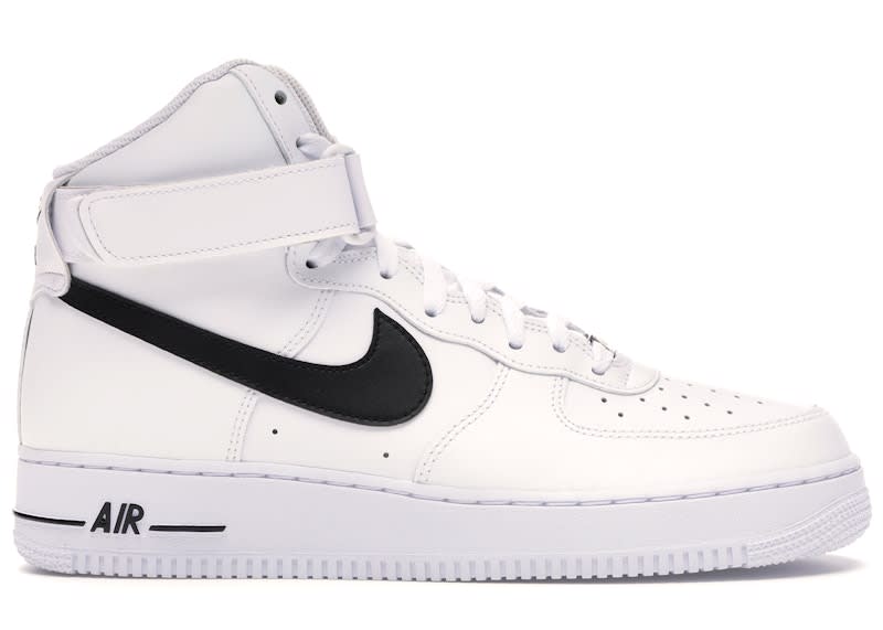 SP9167 Nike Air Force 1 High White Black