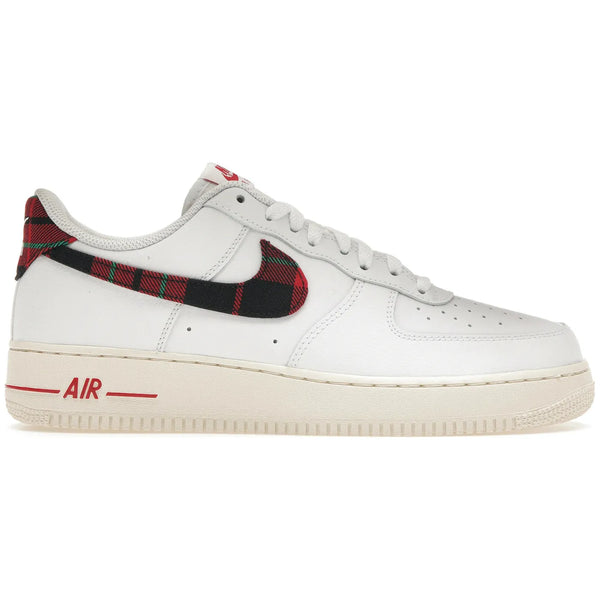 Nike Air Force 1 Low '07 LV8 Tartan Plaid White University Red