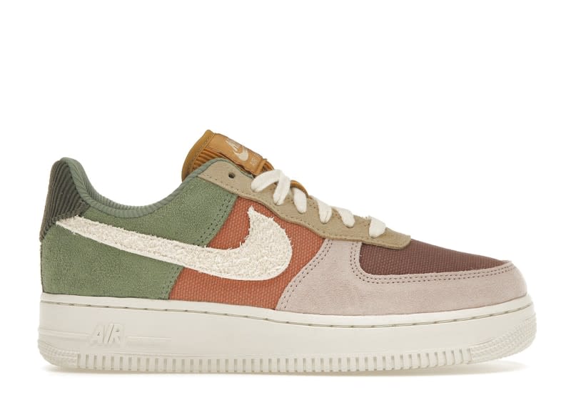 SP15153 Nike Air Force 1 Low '07 LX Oil Green Terra Blush (Women's)