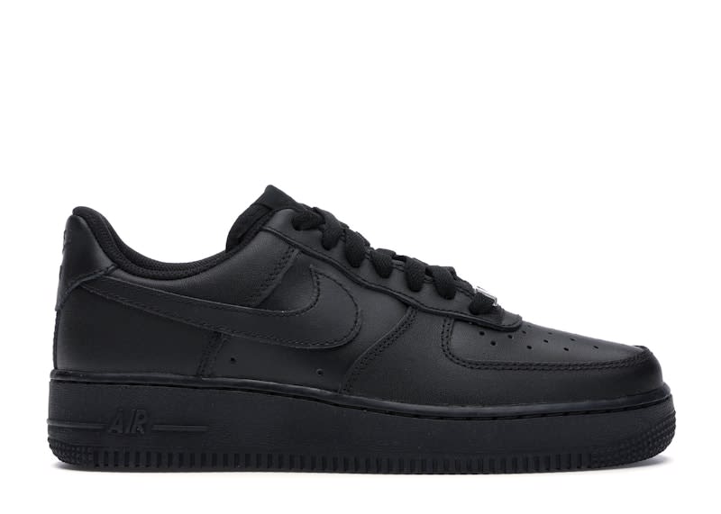 392794 Nike Air Force 1 Low '07 Black (Women's)