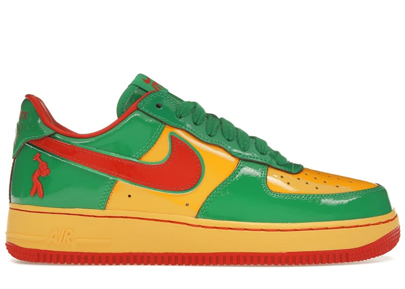 SP10197 Nike Air Force 1 Low Lil Yachty Concrete Boys Lucky Green