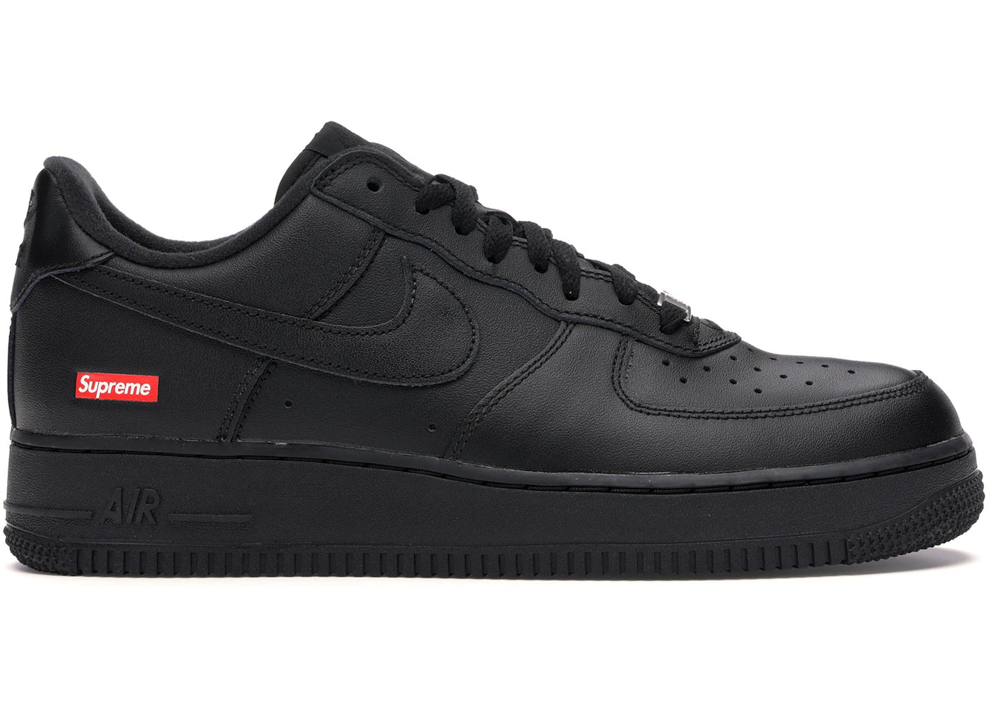 SP5378 Nike Air Force 1 Low Supreme Black