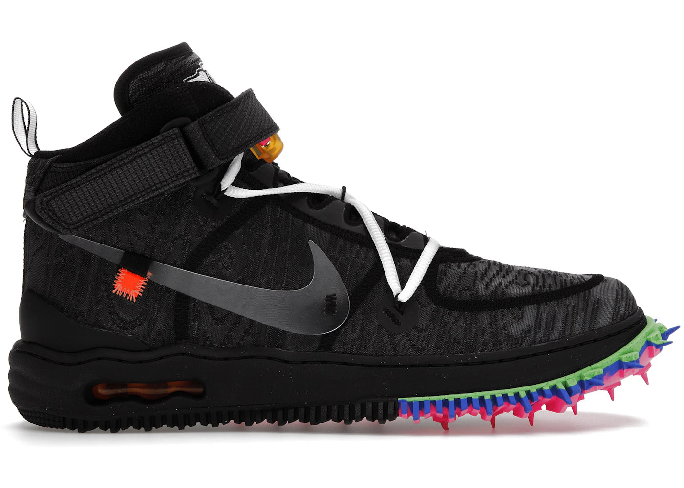 SP7599 Nike Air Force 1 Mid Off-White Black