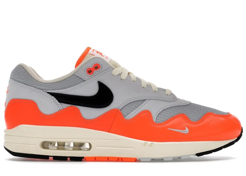 SP5344 Nike Air Max 1 Patta Waves Hyper Crimson Pure Platinum (With Bracelet)