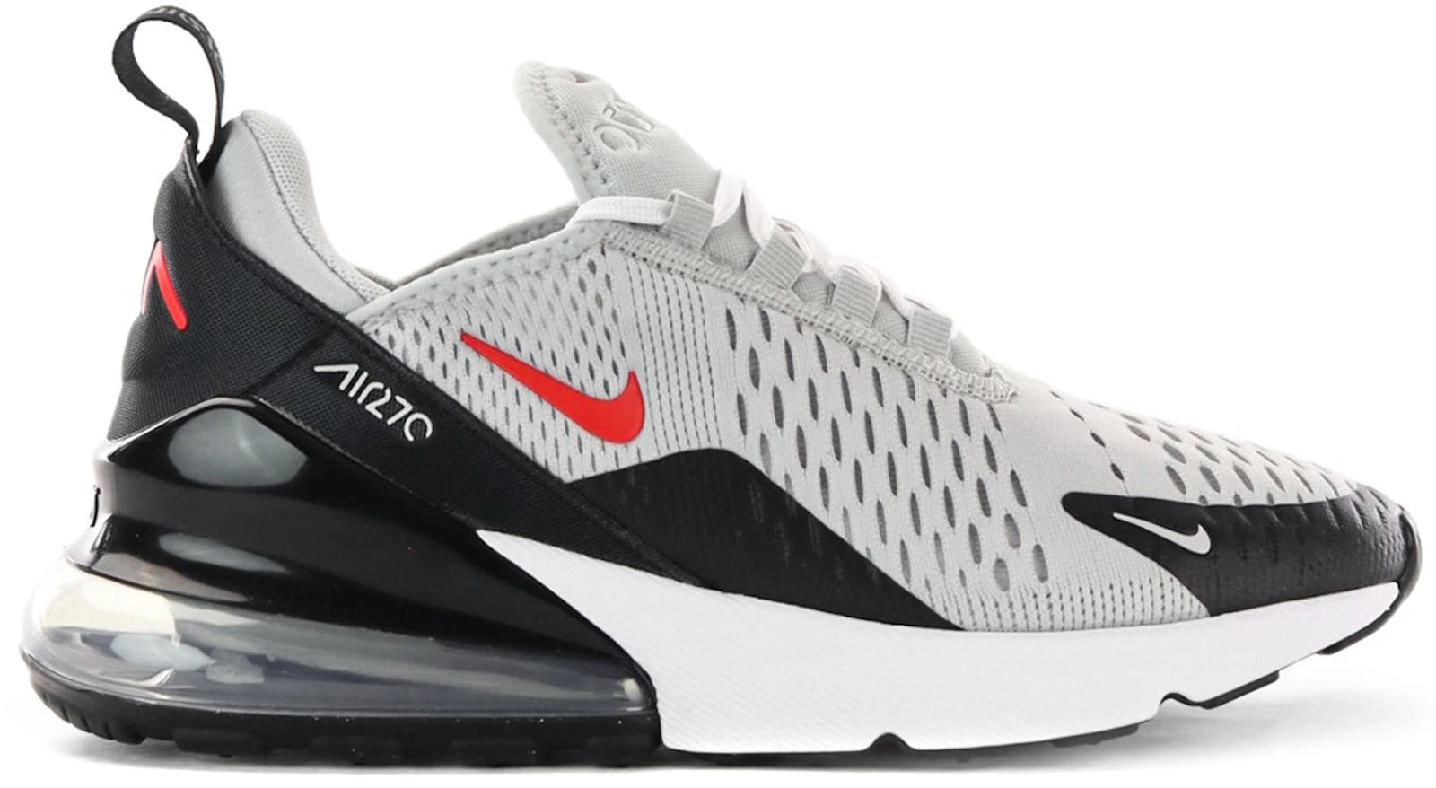 SP16595 Nike Air Max 270 Grey Fog Siren Red (GS)