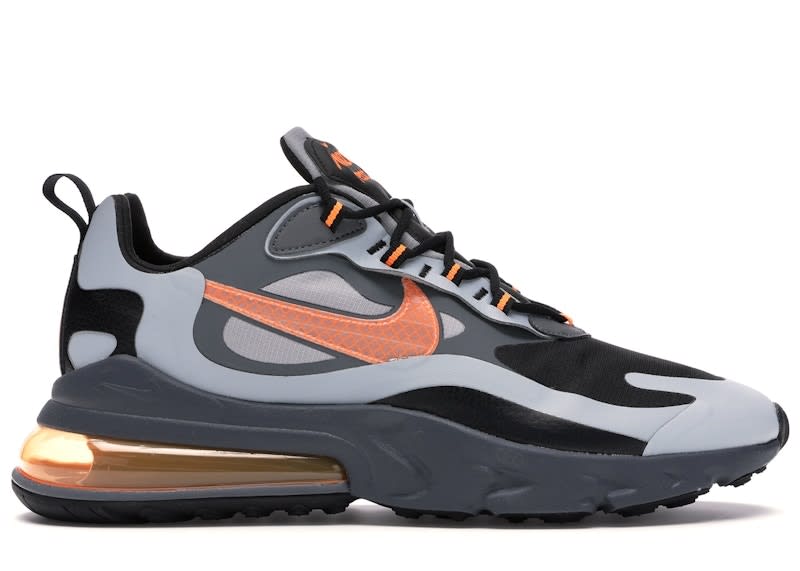 SP7929 Nike Air Max 270 React Winter Wolf Grey Total Orange