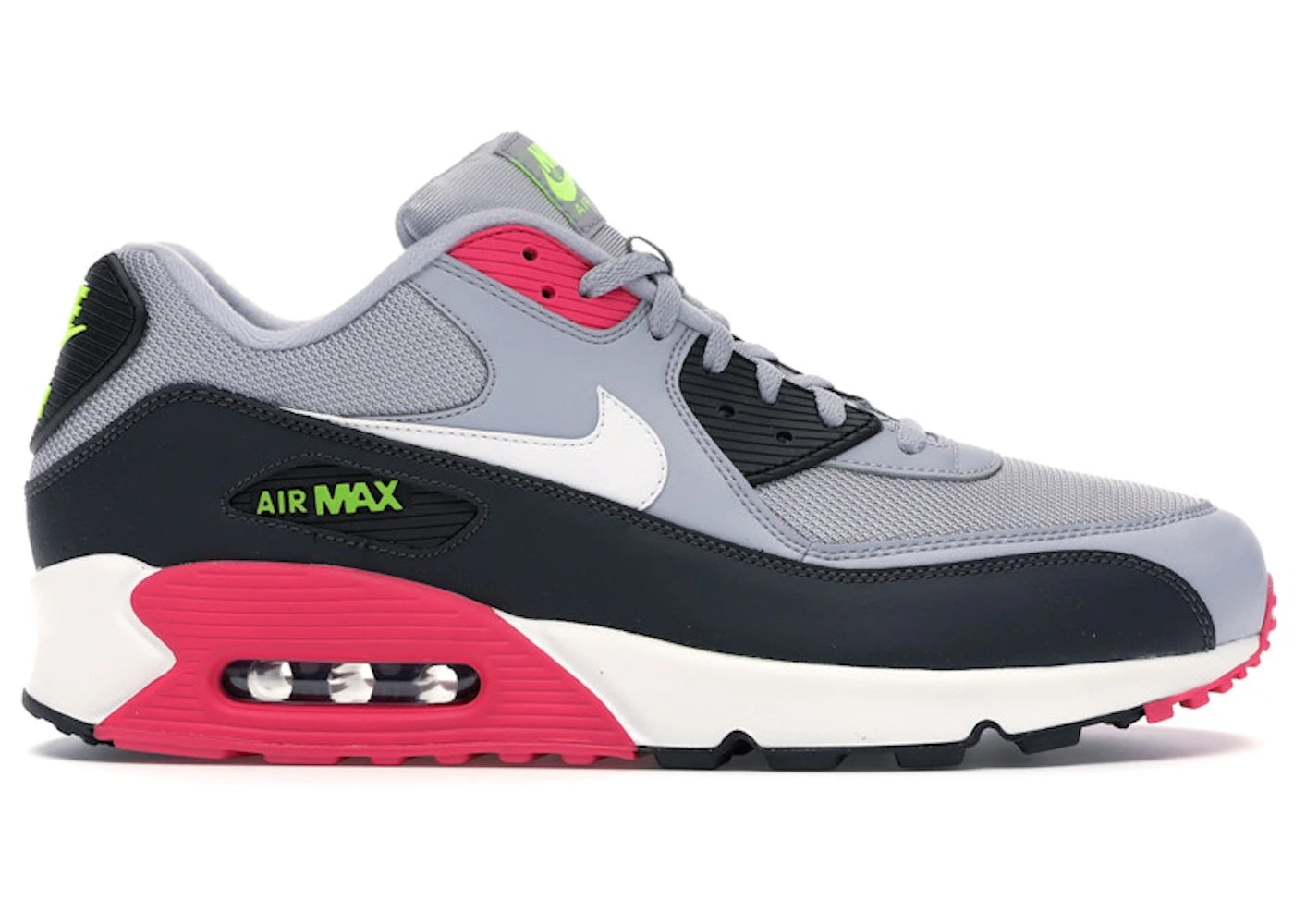 Nike Air Max 90 Wolf Grey Rush Pink