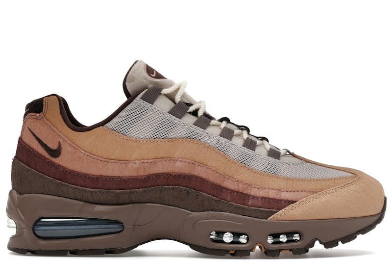 SP10627 Nike Air Max 95 Big Bubble Ducks of a Feather Oregon Ducks Lumber Yard